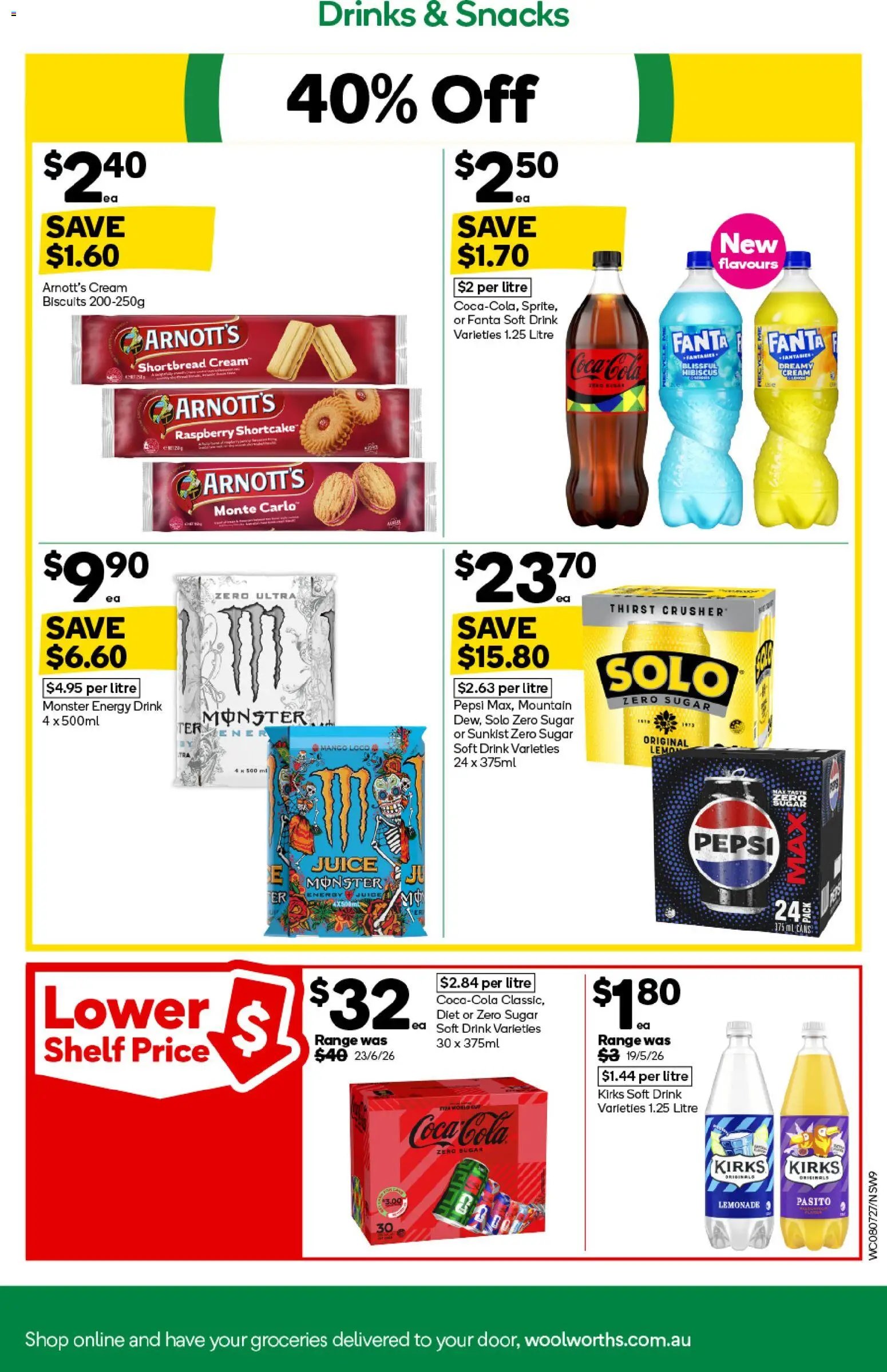 Woolworths catalogue from 08/07/2026 Woolworths catalogue NSW