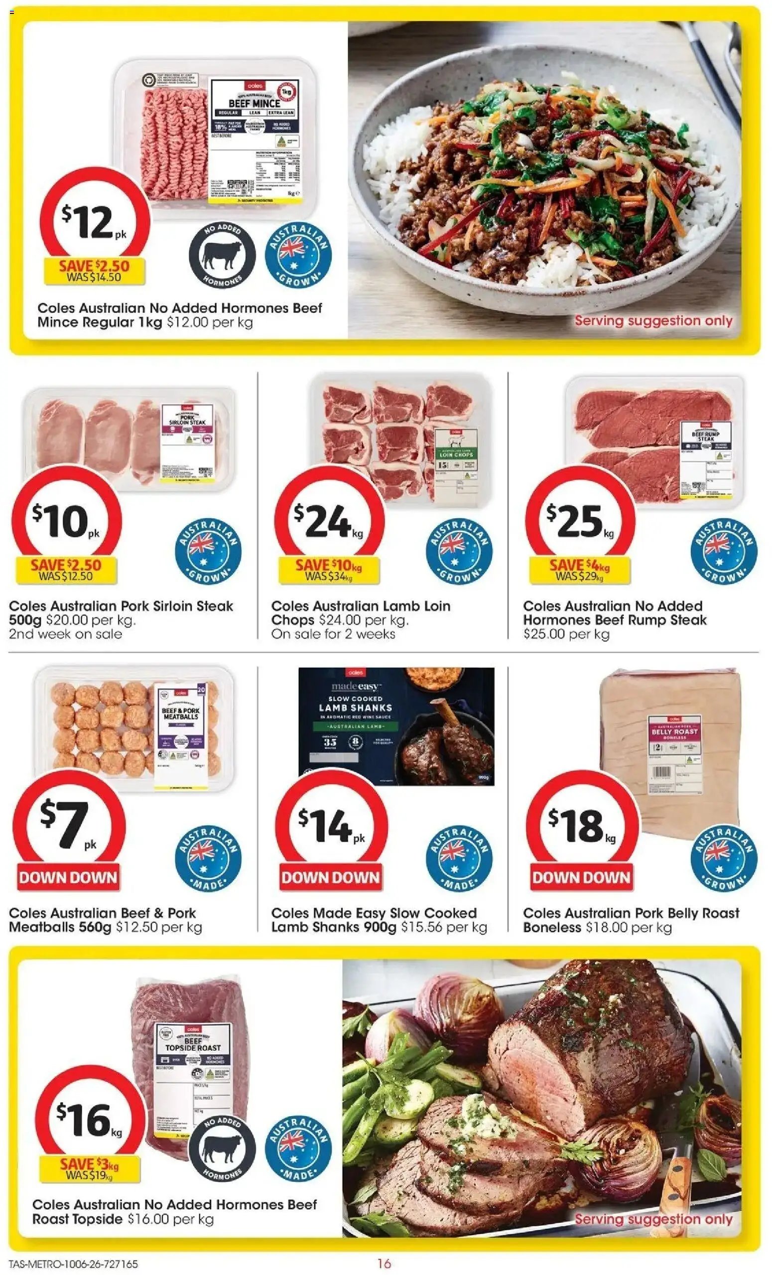 Coles catalogue from 10/06/2026 Coles catalogue TAS