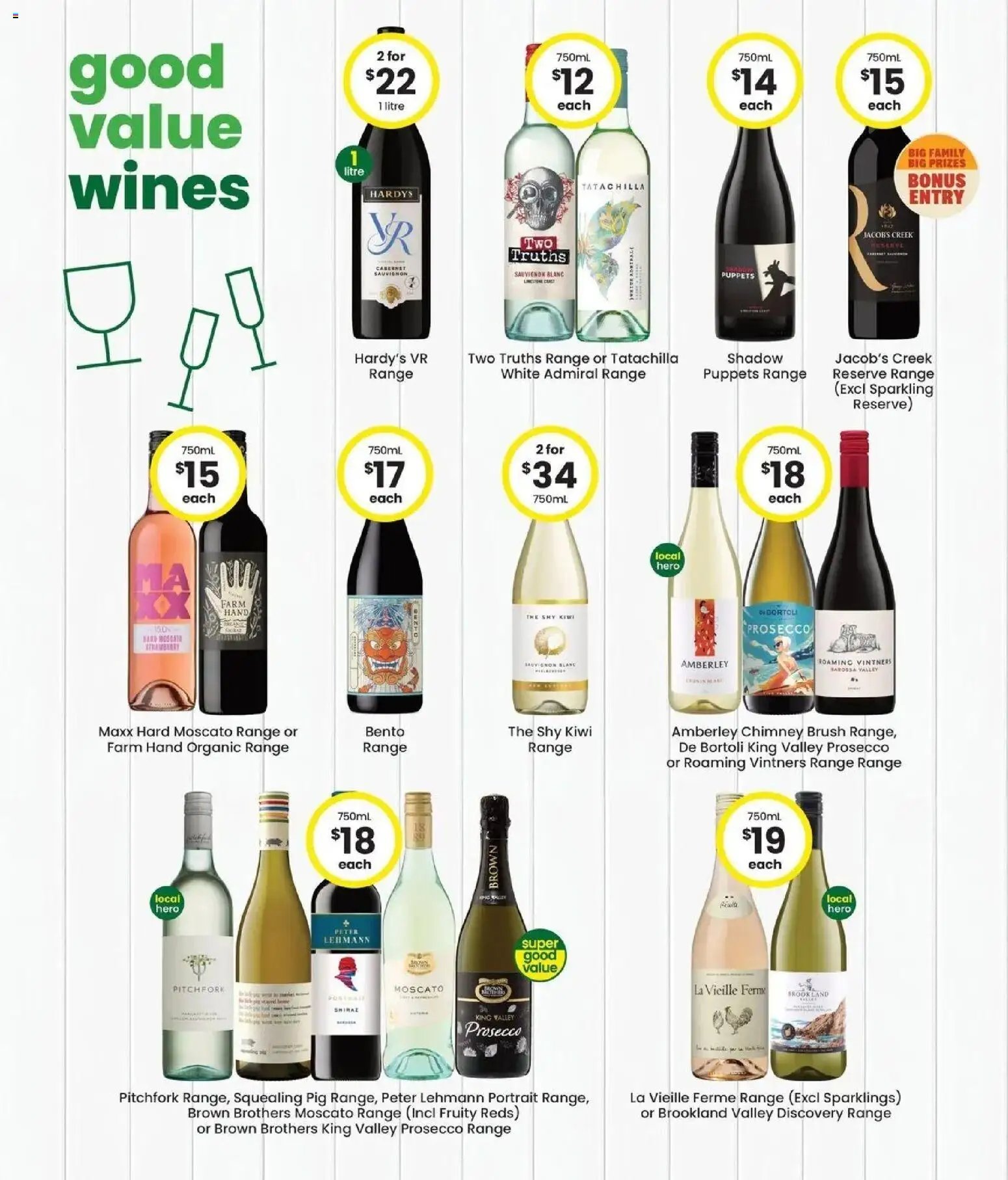 The Bottle-O catalogue from 06/07/2026 The Bottle-O catalogue Meekatharra