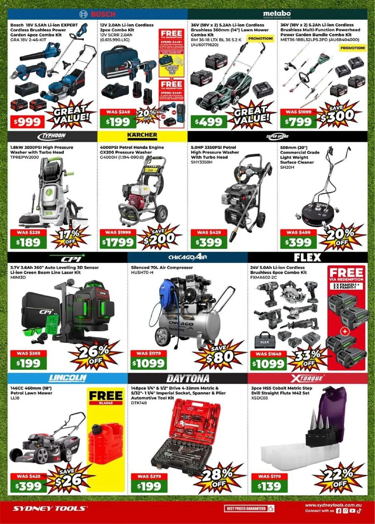 Sydney Tools catalogue from 17/09/2026 Sydney Tools catalogue