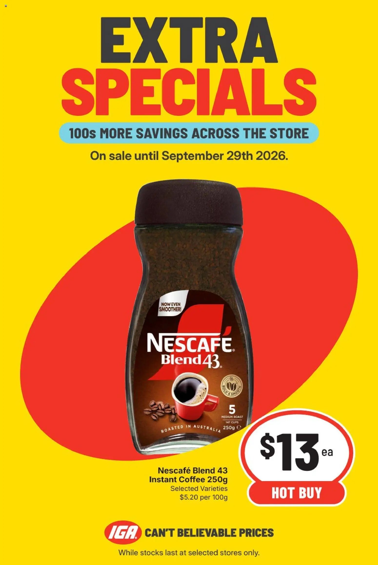 IGA catalogue from 23/09/2026 IGA catalogue Summer Hill