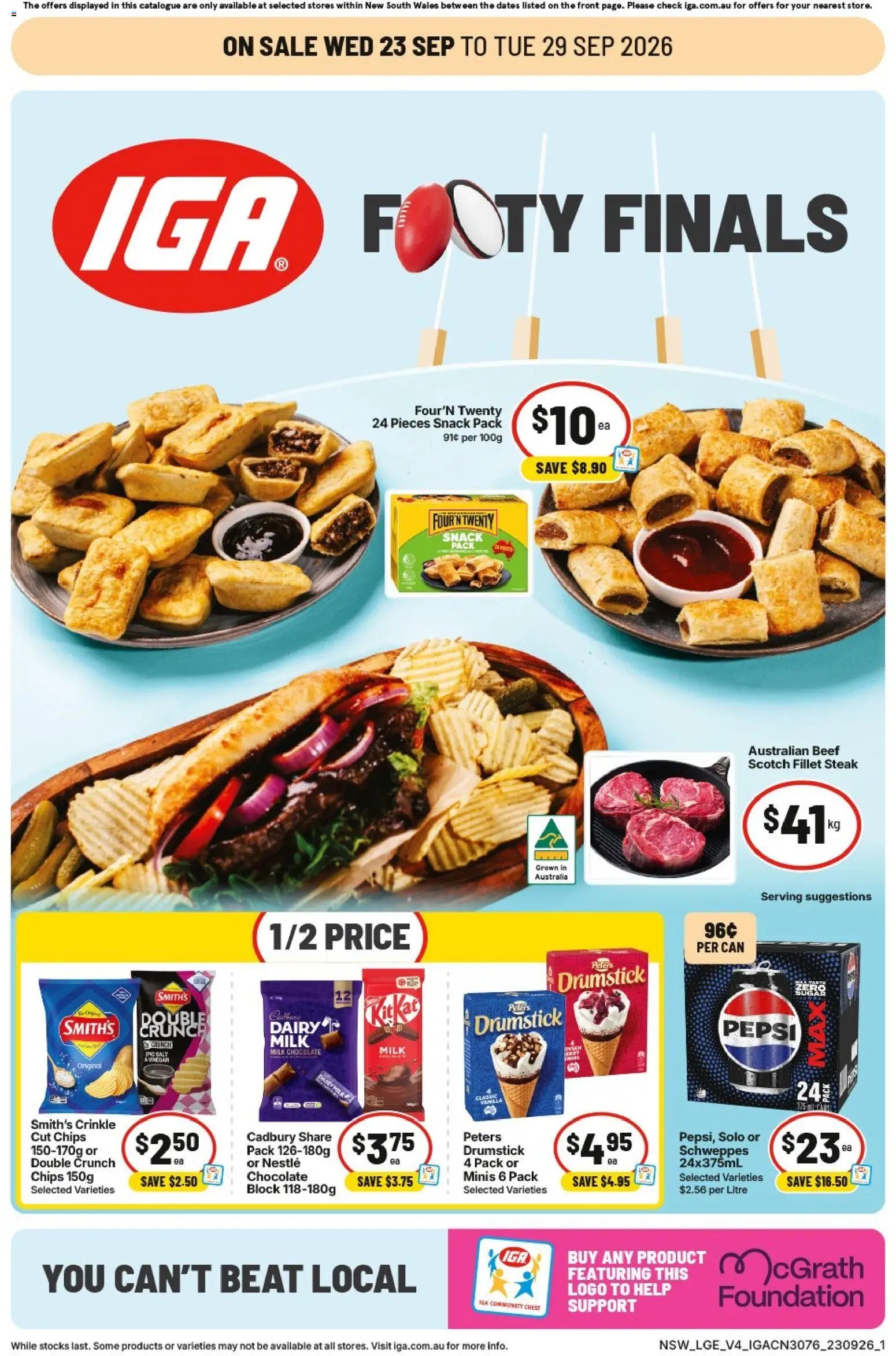 IGA catalogue from 23/09/2026 IGA catalogue Summer Hill