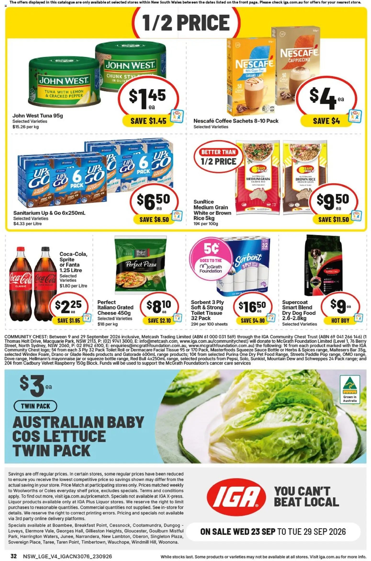 IGA catalogue from 23/09/2026 IGA catalogue Summer Hill
