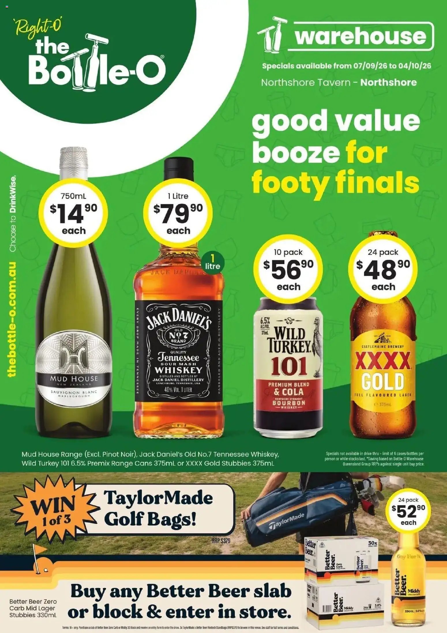 The Bottle-O catalogue from 07/09/2026 The Bottle-O catalogue Burdell