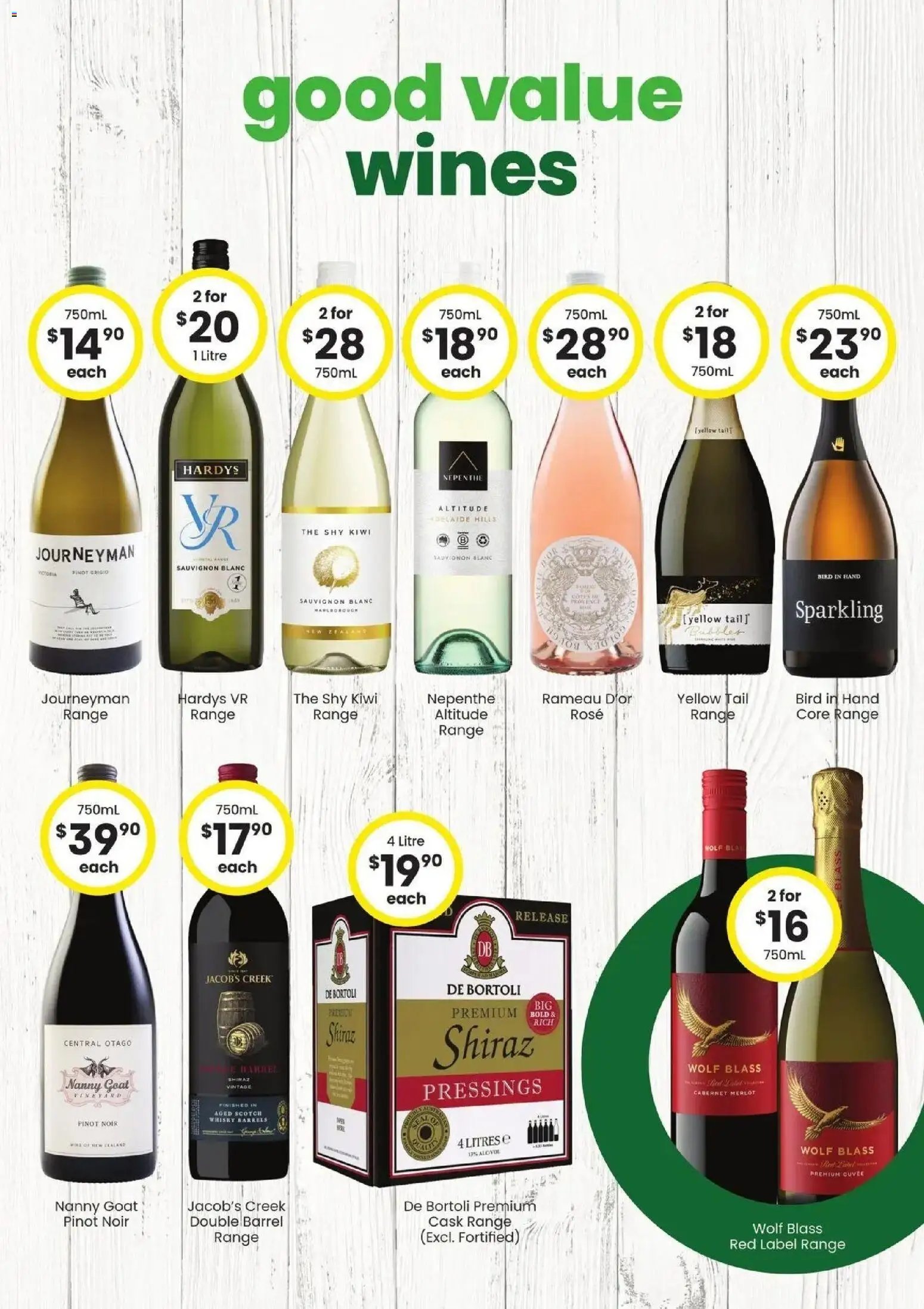 The Bottle-O catalogue from 07/09/2026 The Bottle-O catalogue Burdell