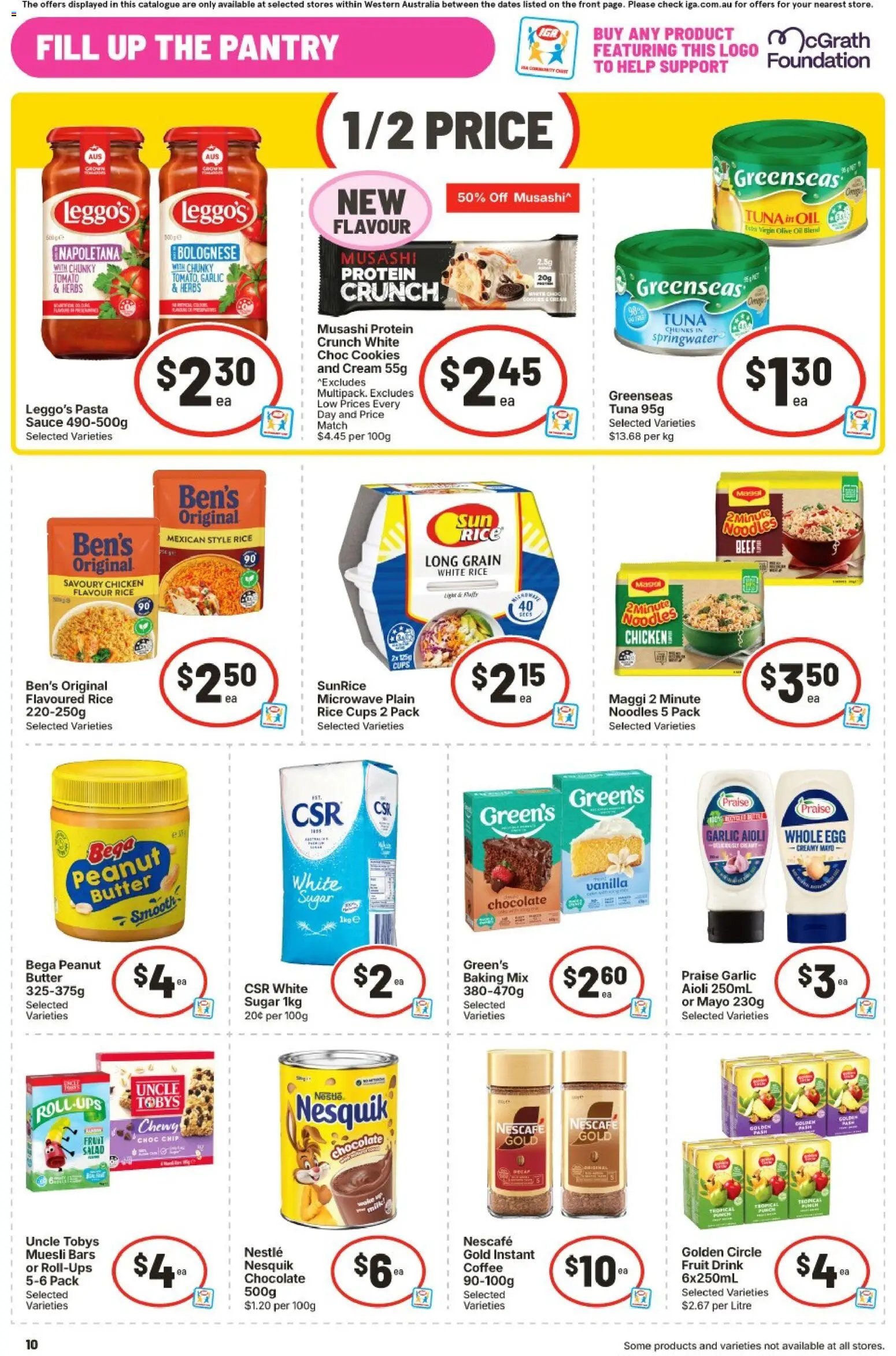 IGA catalogue from 16/09/2026 IGA catalogue Bentley