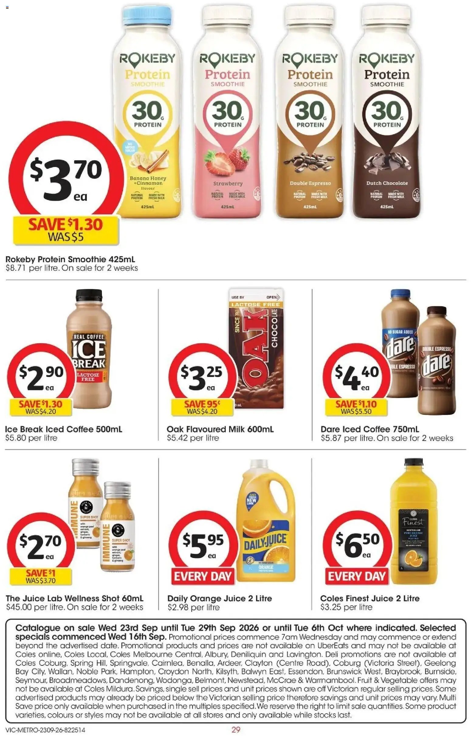 Coles catalogue from 23/09/2026 Coles Catalogue Kilmore
