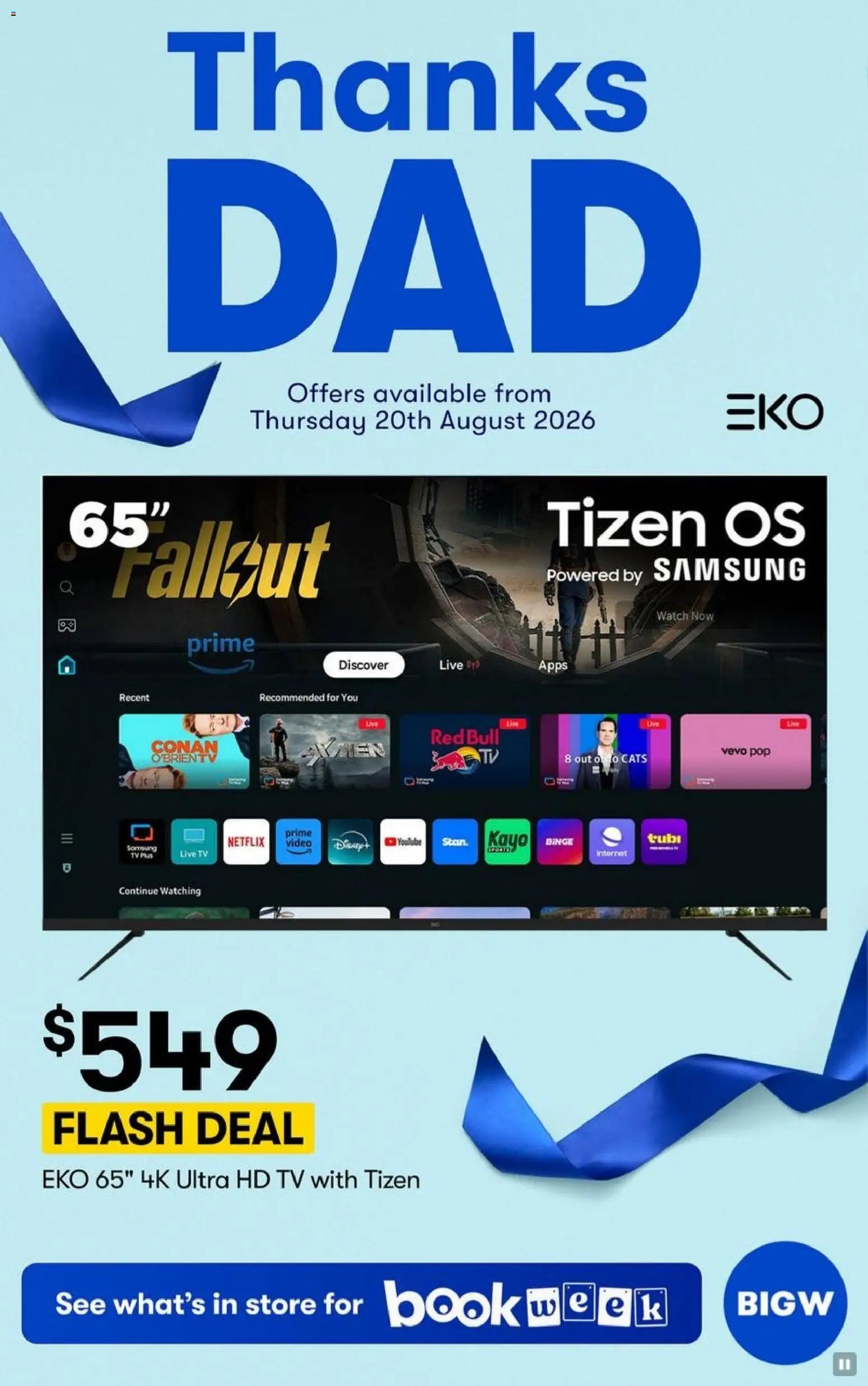 Big W catalogue from 20/08/2026 Big W Catalogue Father's Day Gifts