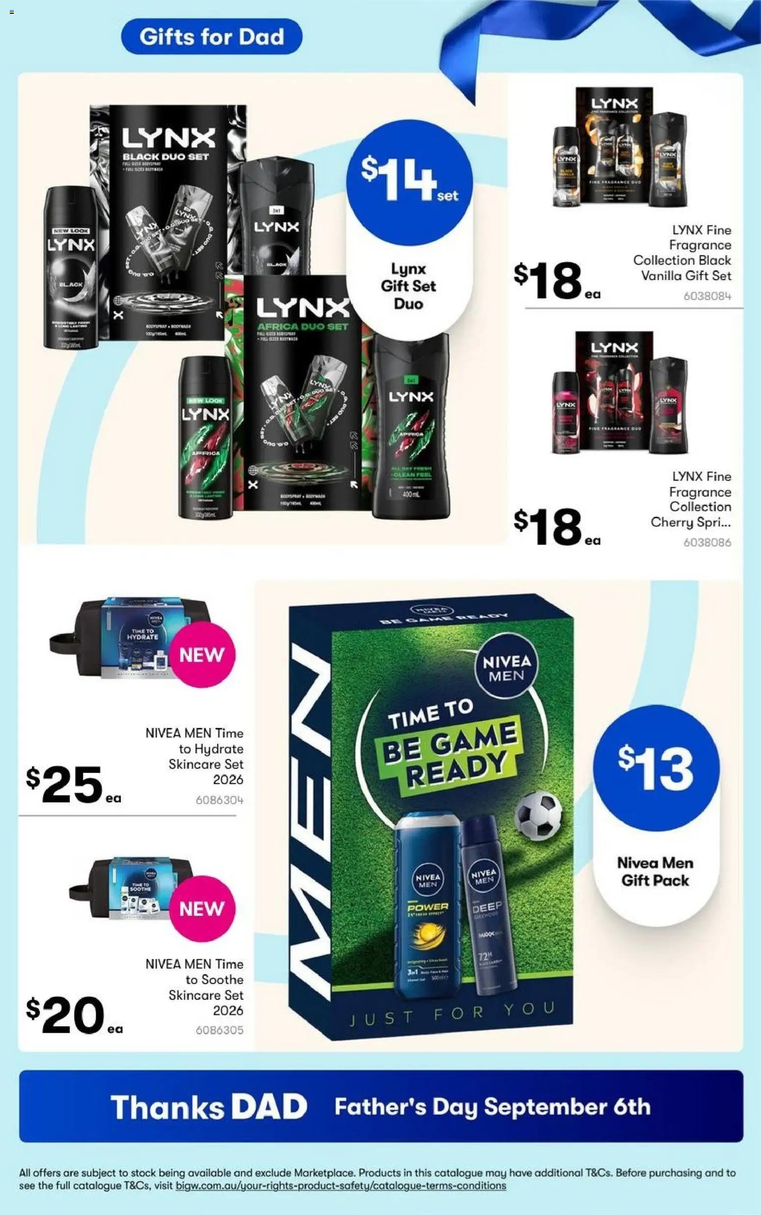 Big W catalogue from 20/08/2026 Big W Catalogue Father's Day Gifts