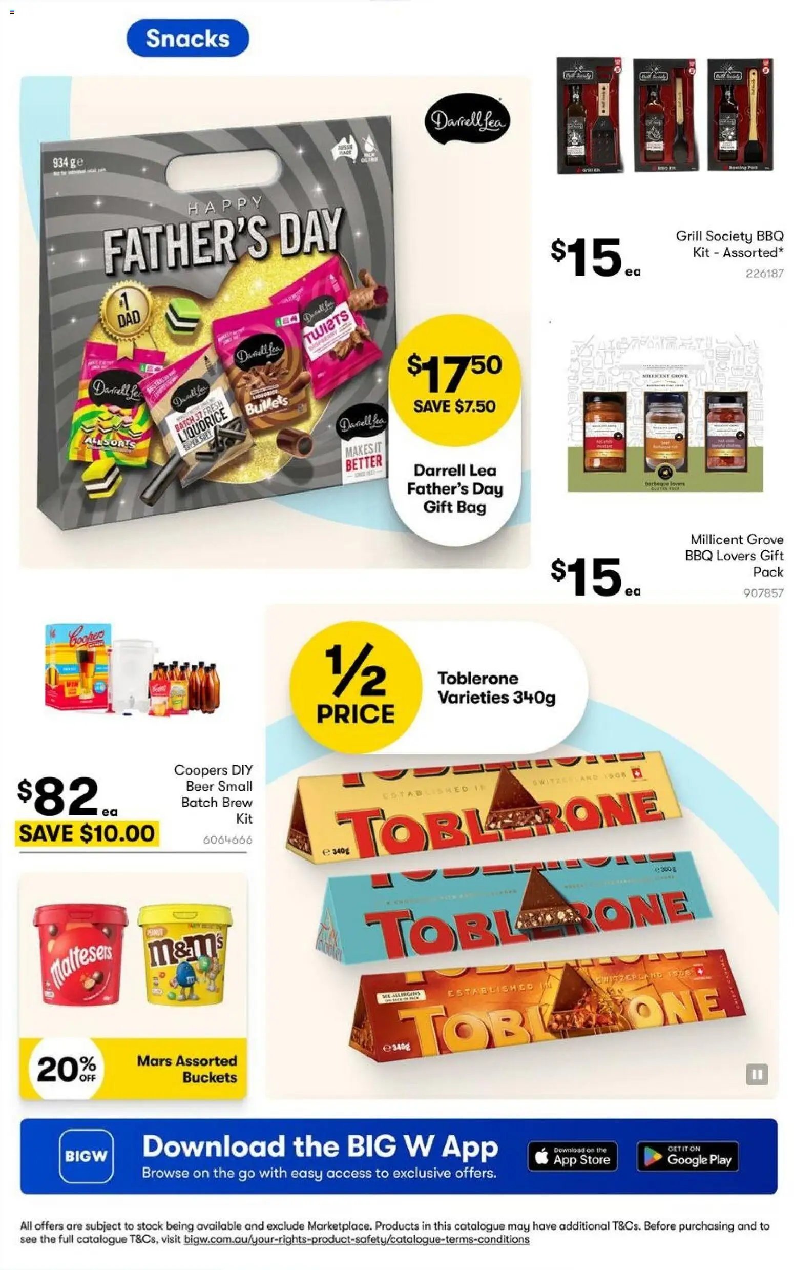 Big W catalogue from 20/08/2026 Big W Catalogue Father's Day Gifts