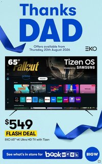 Big W catalogue from 20/08/2026 Big W Catalogue Father's Day Gifts
