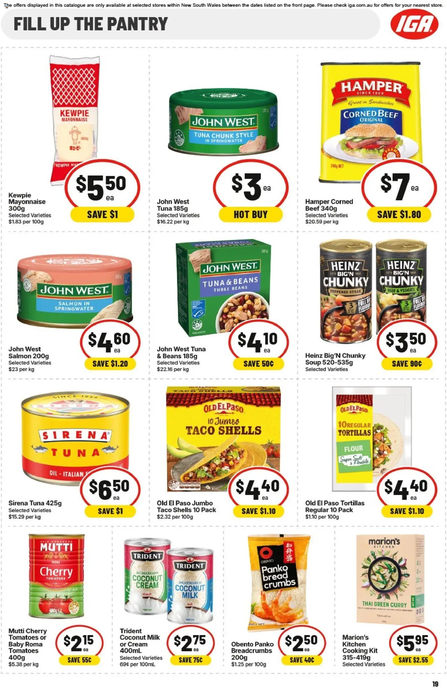 IGA catalogue from 01/07/2026 IGA catalogue NSW