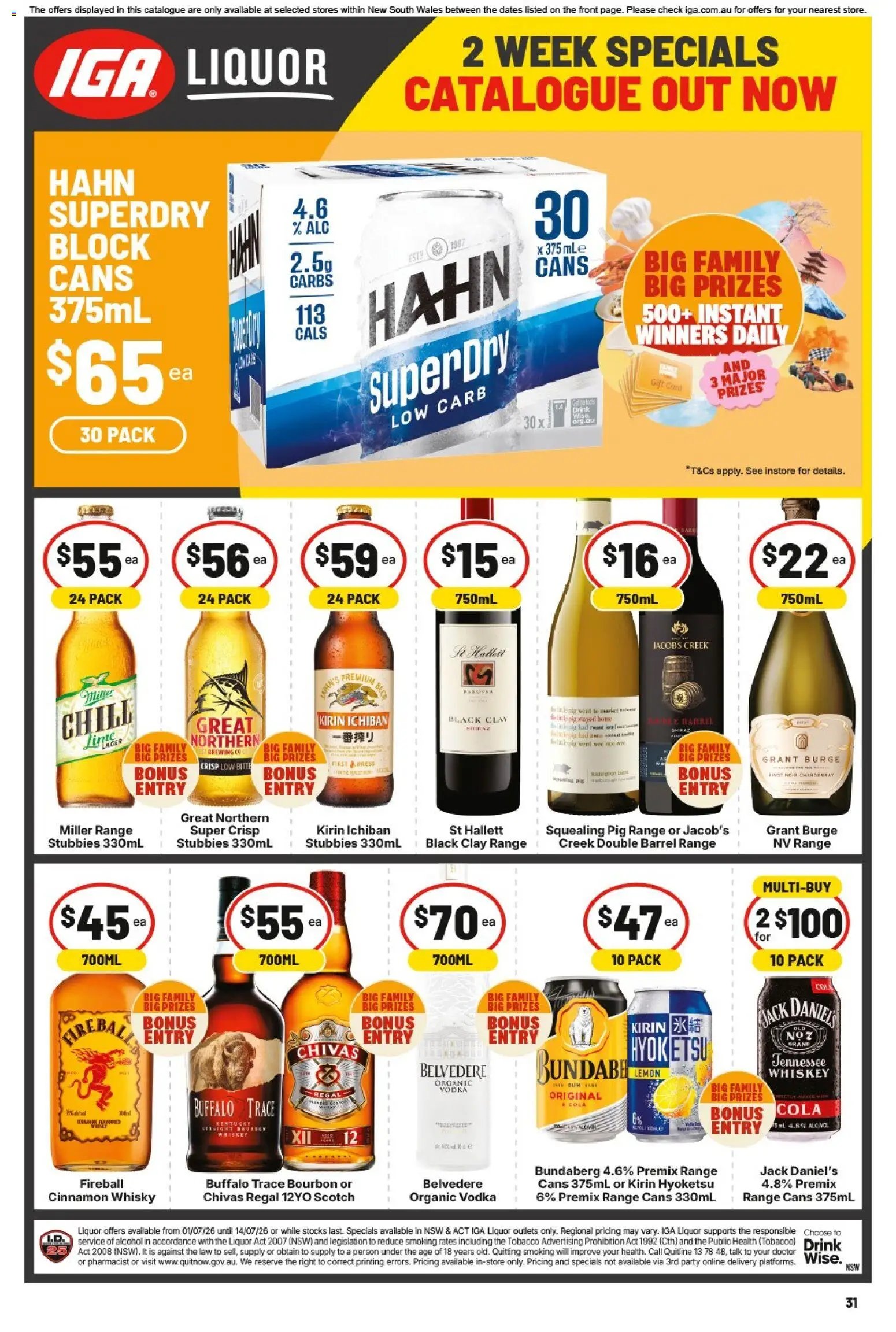 IGA catalogue from 01/07/2026 IGA catalogue NSW