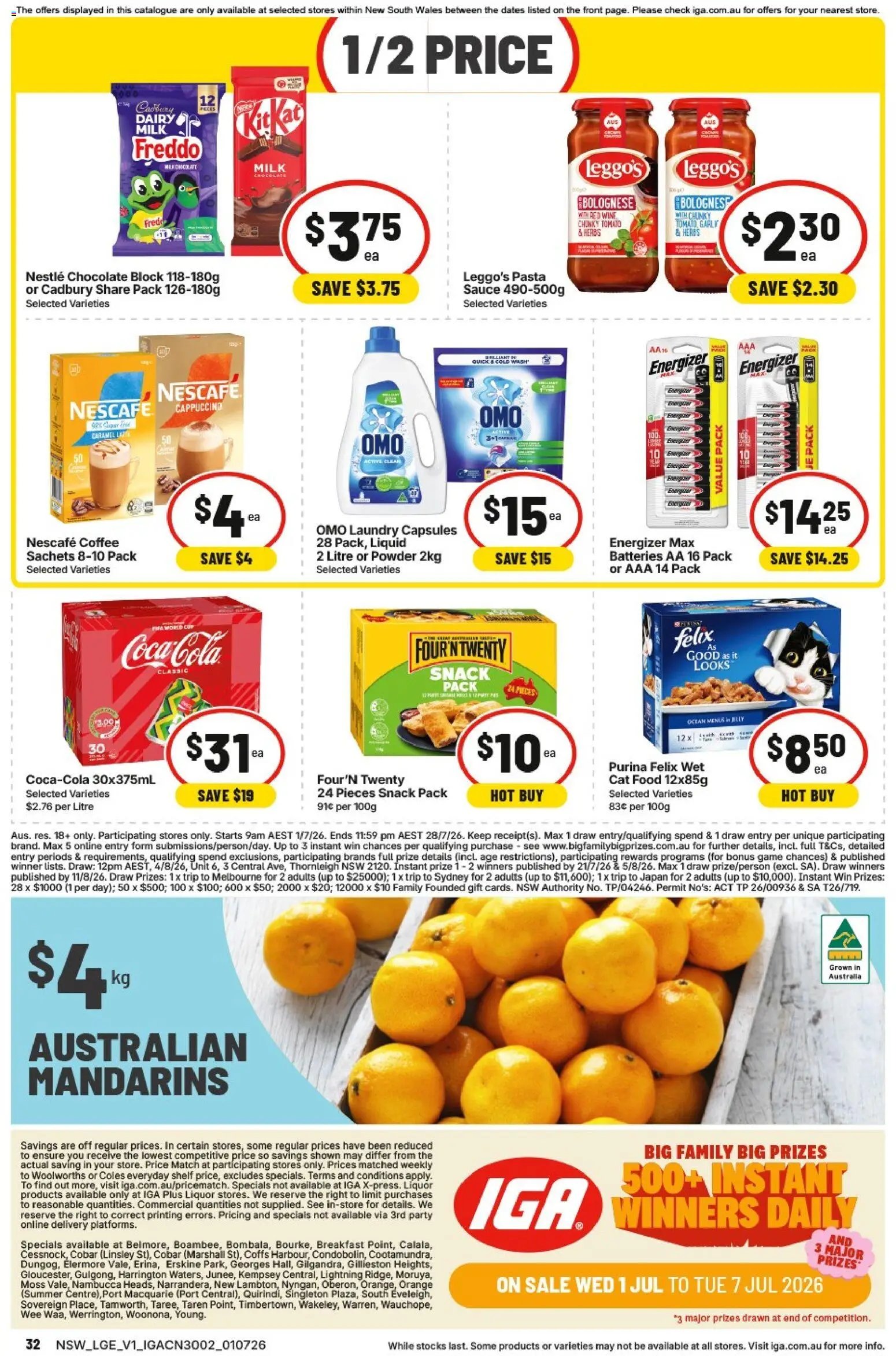 IGA catalogue from 01/07/2026 IGA catalogue NSW