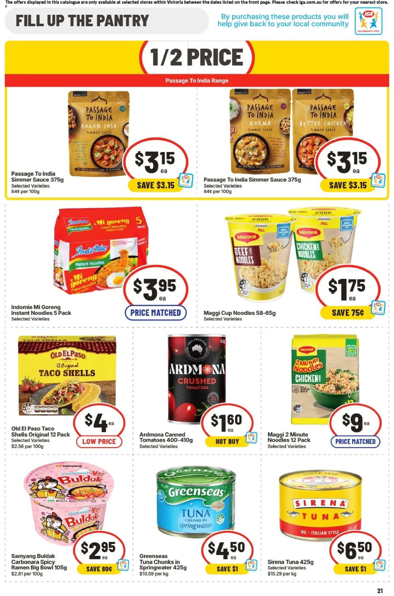 IGA catalogue from 12/08/2026 IGA catalogue