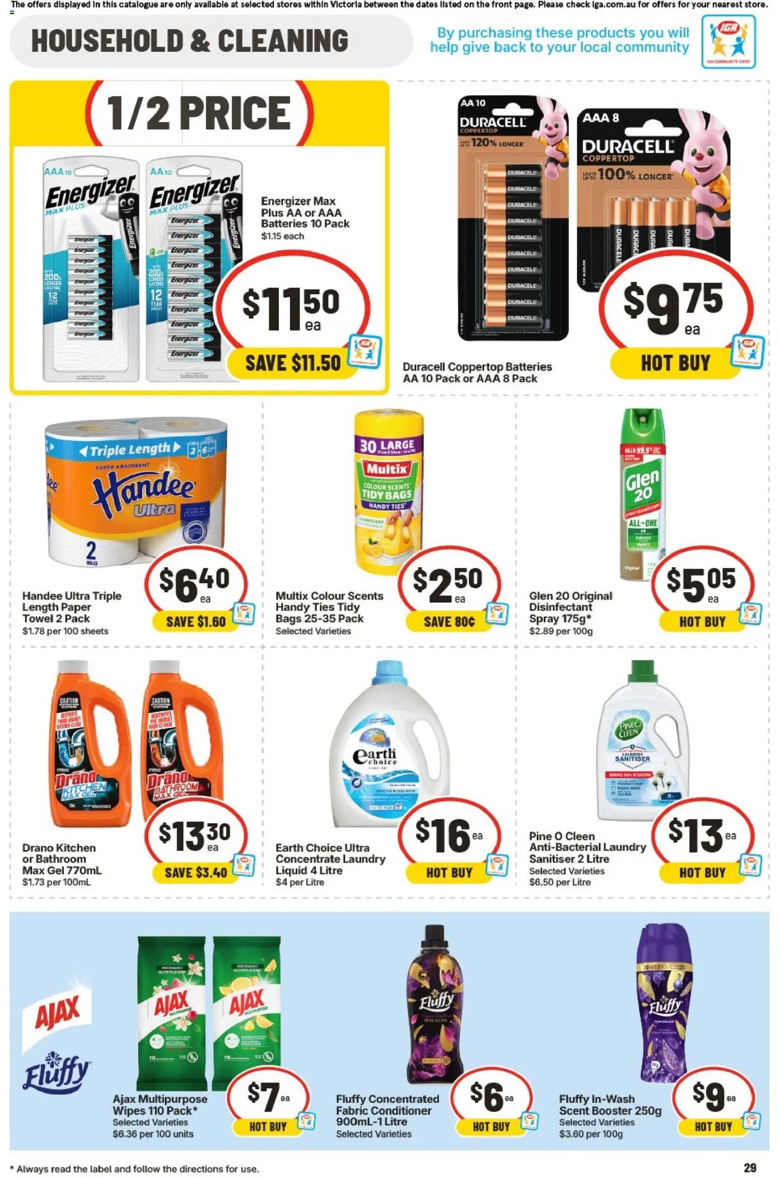 IGA catalogue from 12/08/2026 IGA catalogue