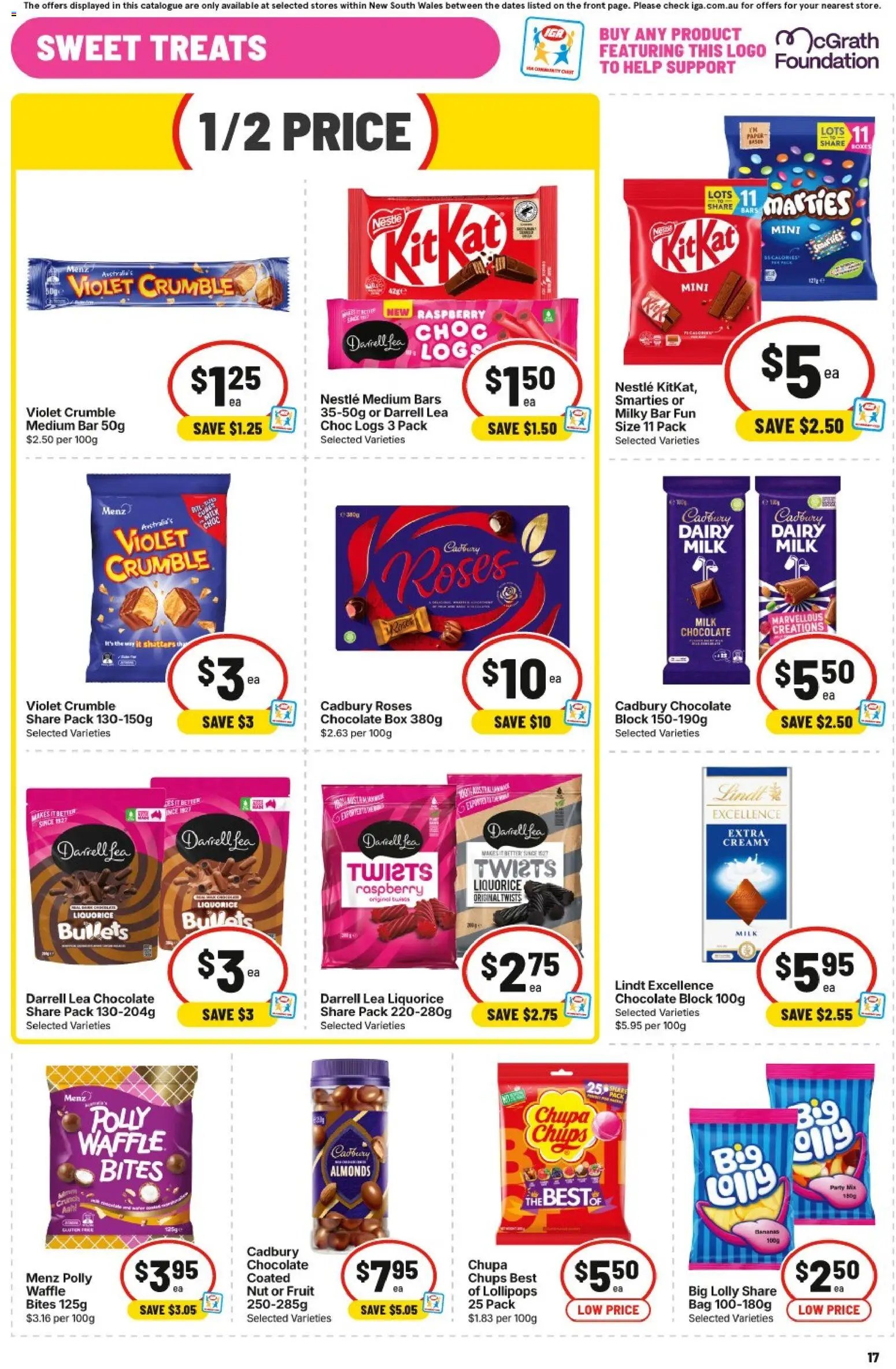IGA catalogue from 16/09/2026 IGA catalogue Forest Lodge