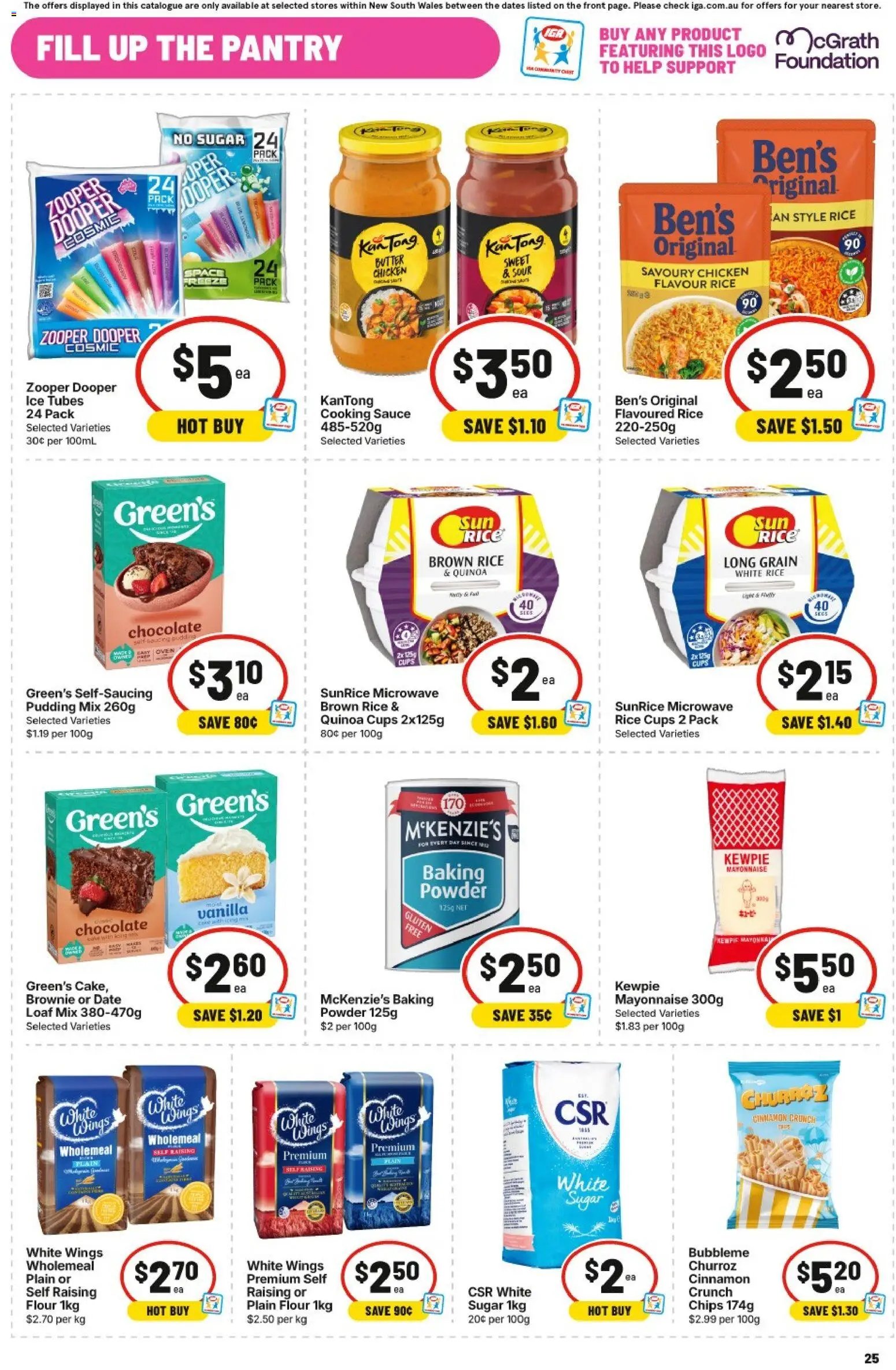 IGA catalogue from 16/09/2026 IGA catalogue Forest Lodge