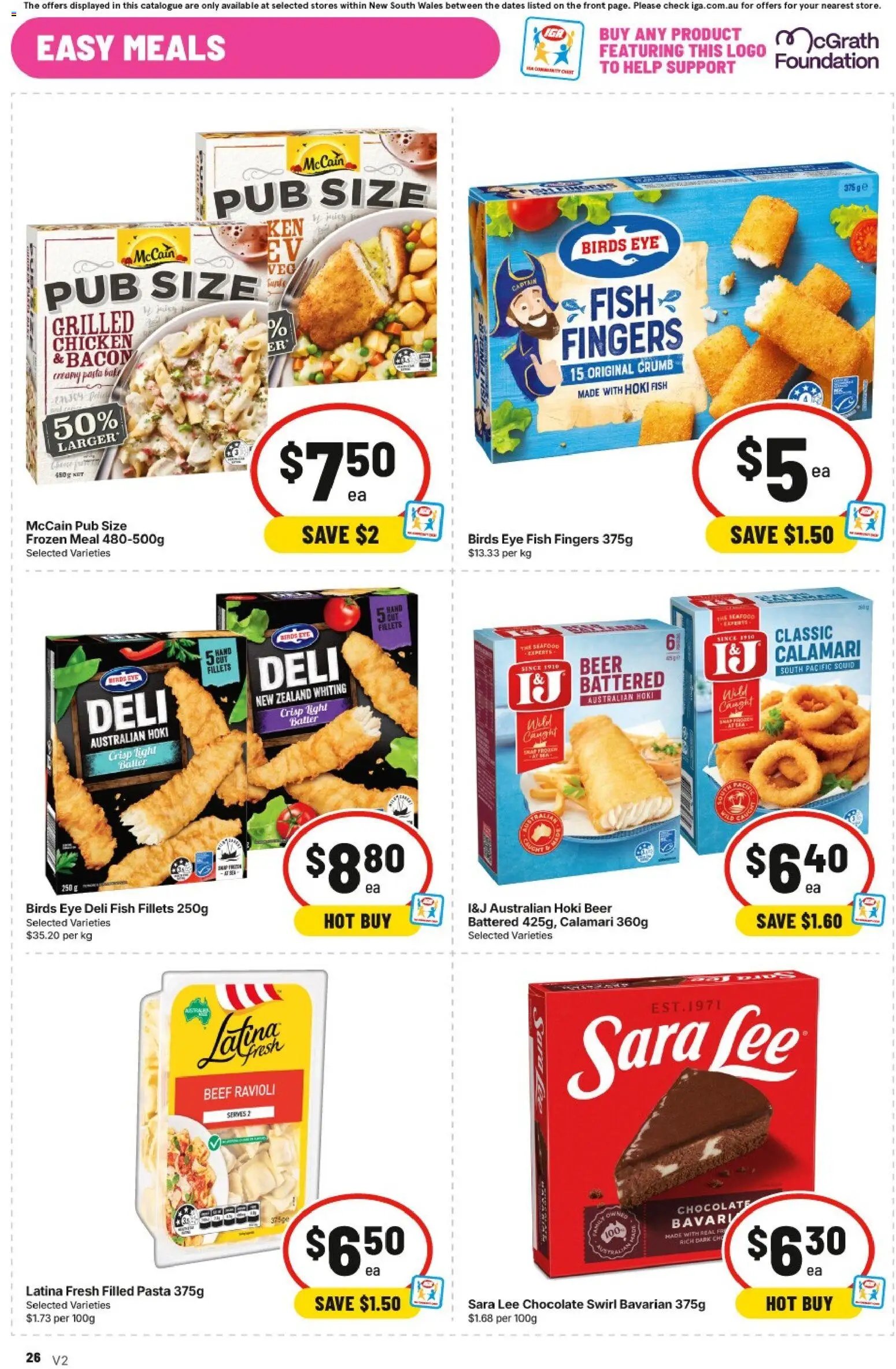 IGA catalogue from 16/09/2026 IGA catalogue Forest Lodge