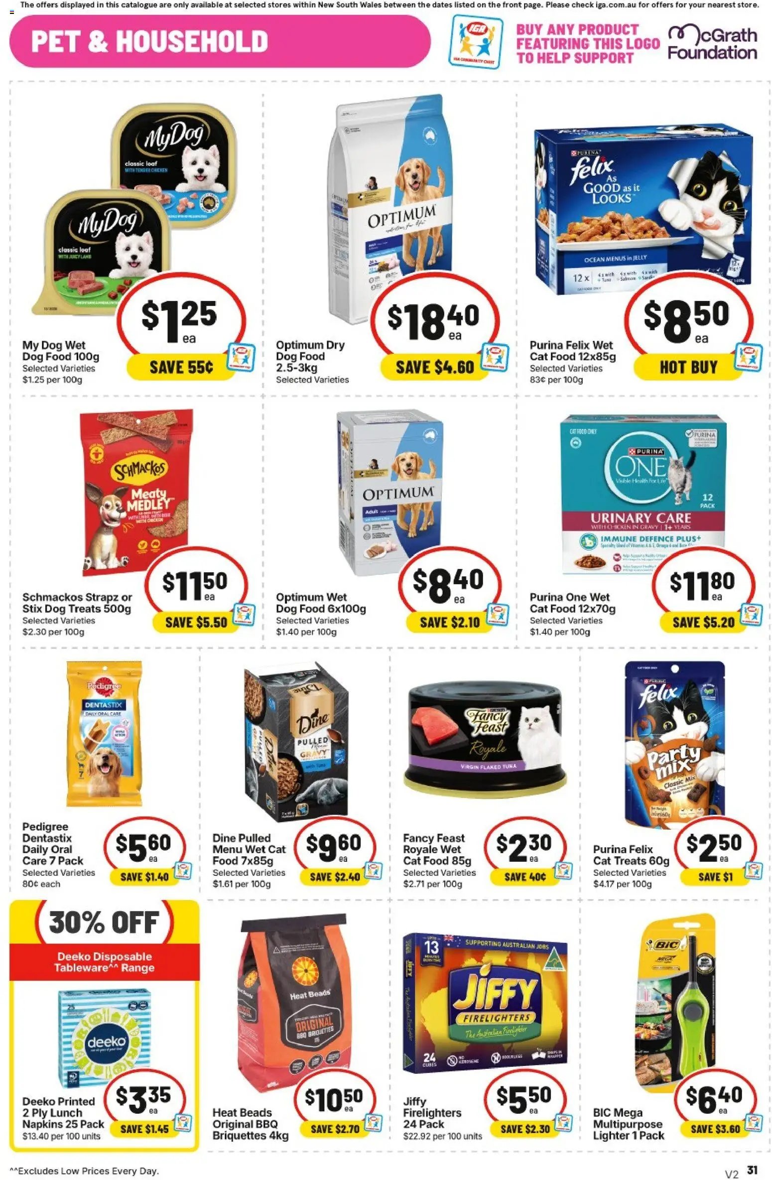 IGA catalogue from 16/09/2026 IGA catalogue Forest Lodge