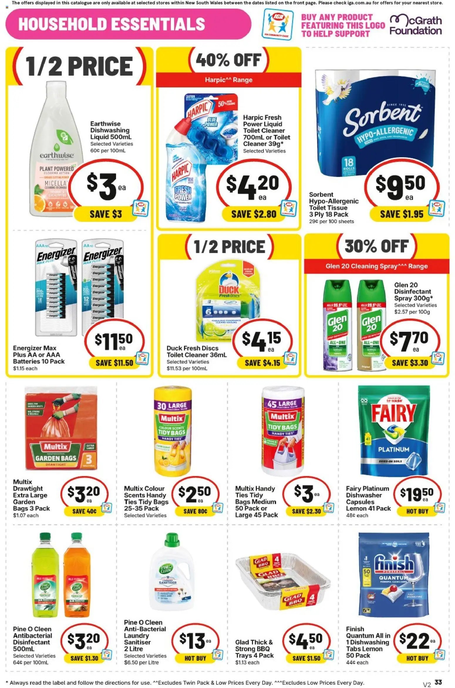 IGA catalogue from 16/09/2026 IGA catalogue Forest Lodge