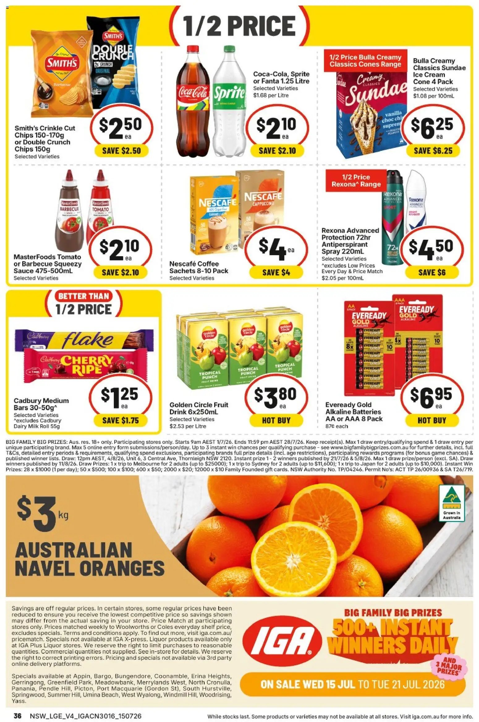 IGA catalogue from 15/07/2026 IGA catalogue NSW