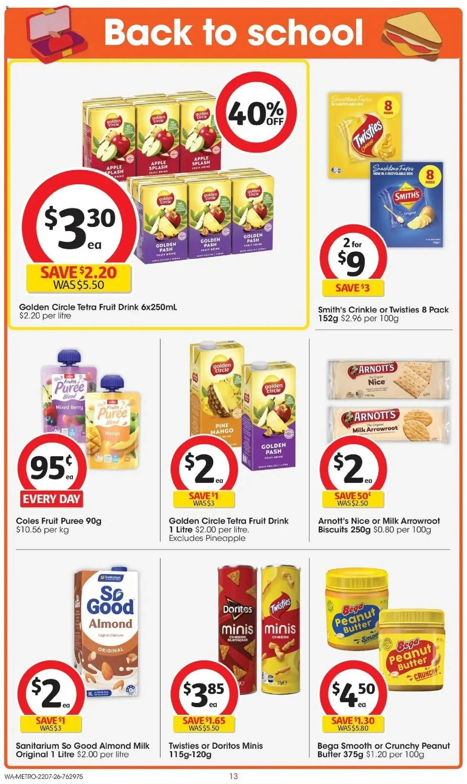 Coles catalogue from 22/07/2026 Coles catalogue WA