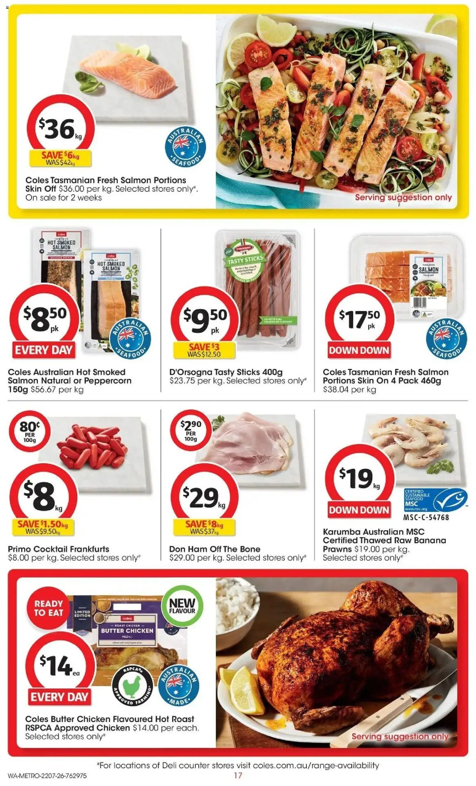 Coles catalogue from 22/07/2026 Coles catalogue WA