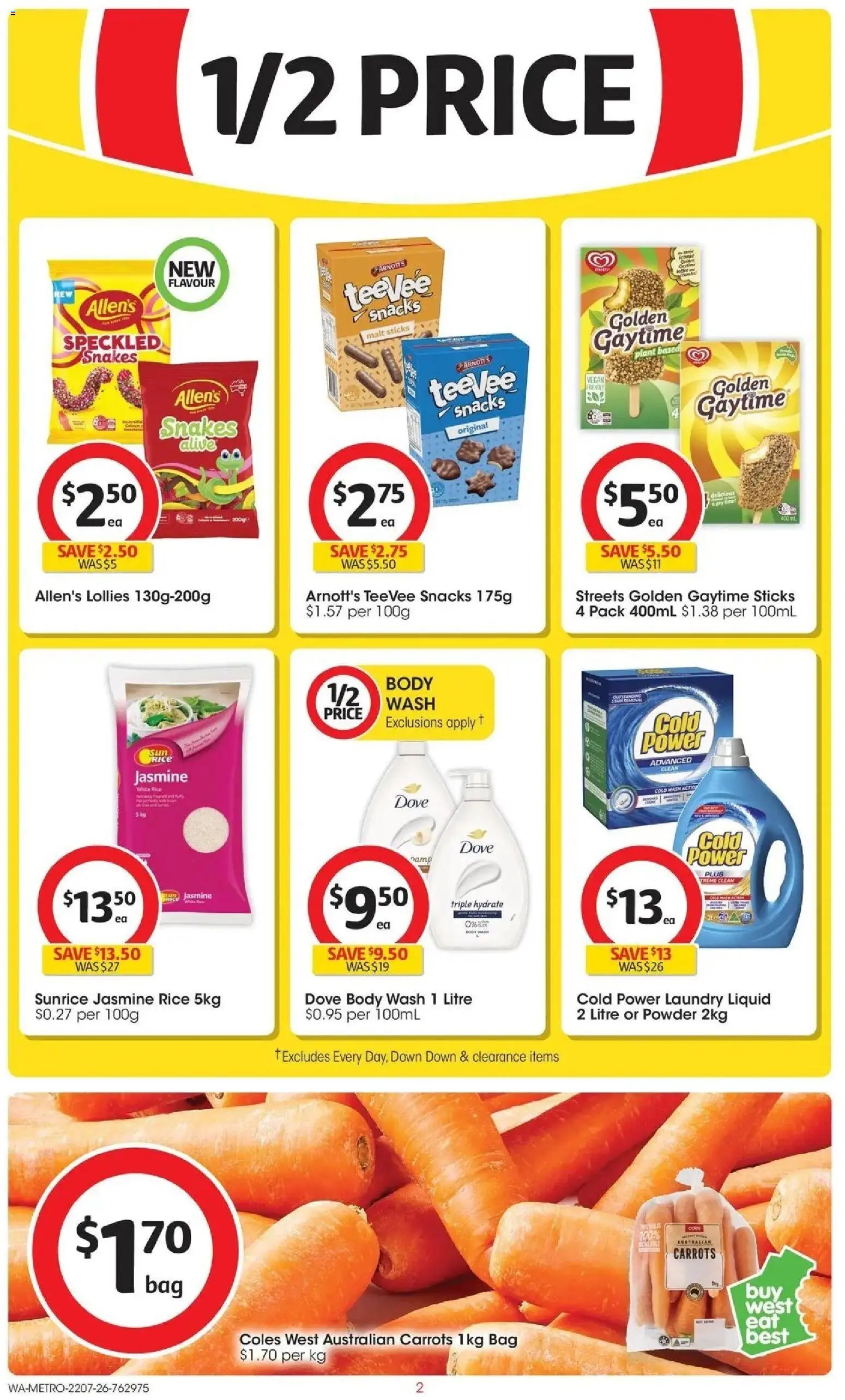 Coles catalogue from 22/07/2026 Coles catalogue WA