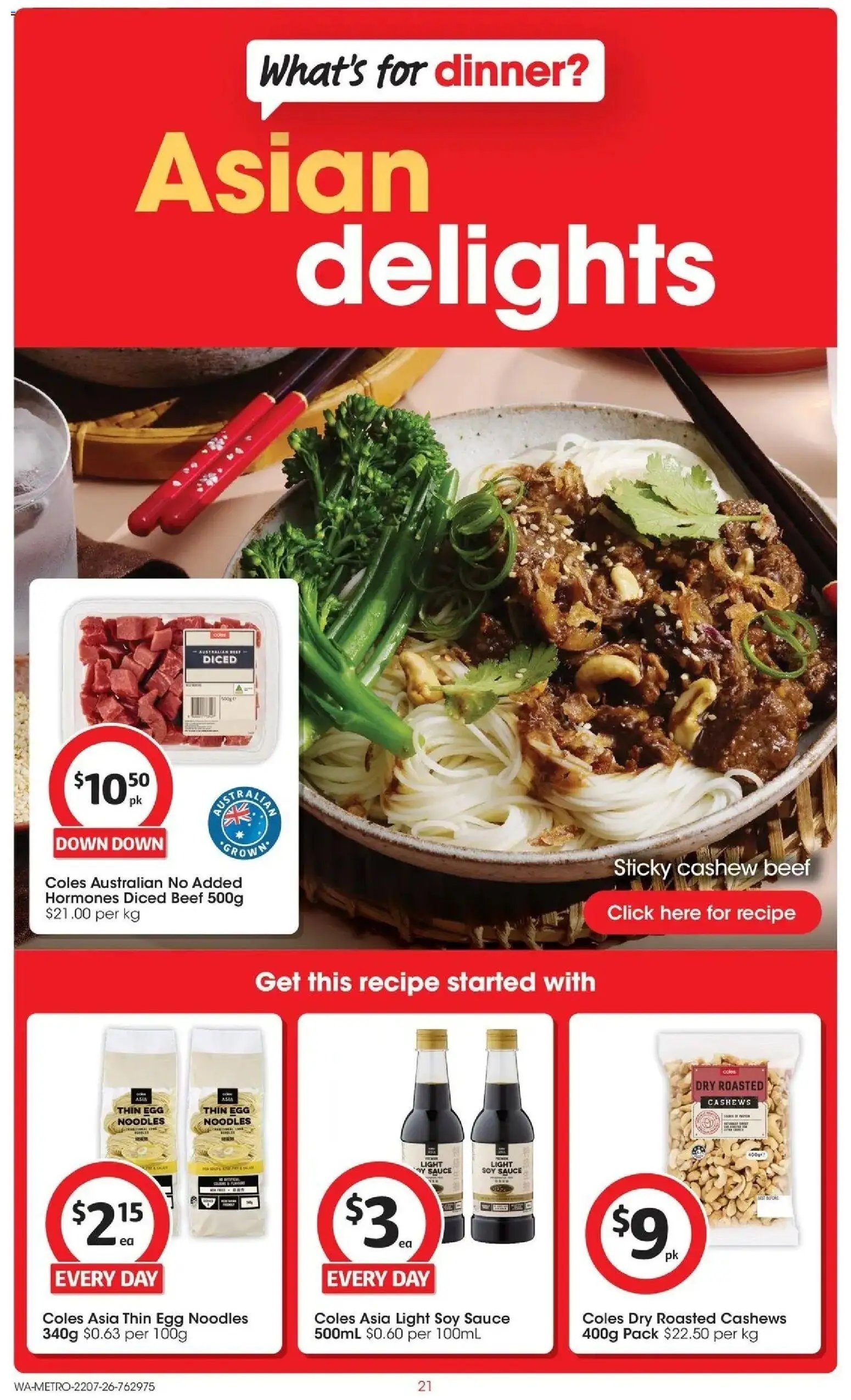 Coles catalogue from 22/07/2026 Coles catalogue WA