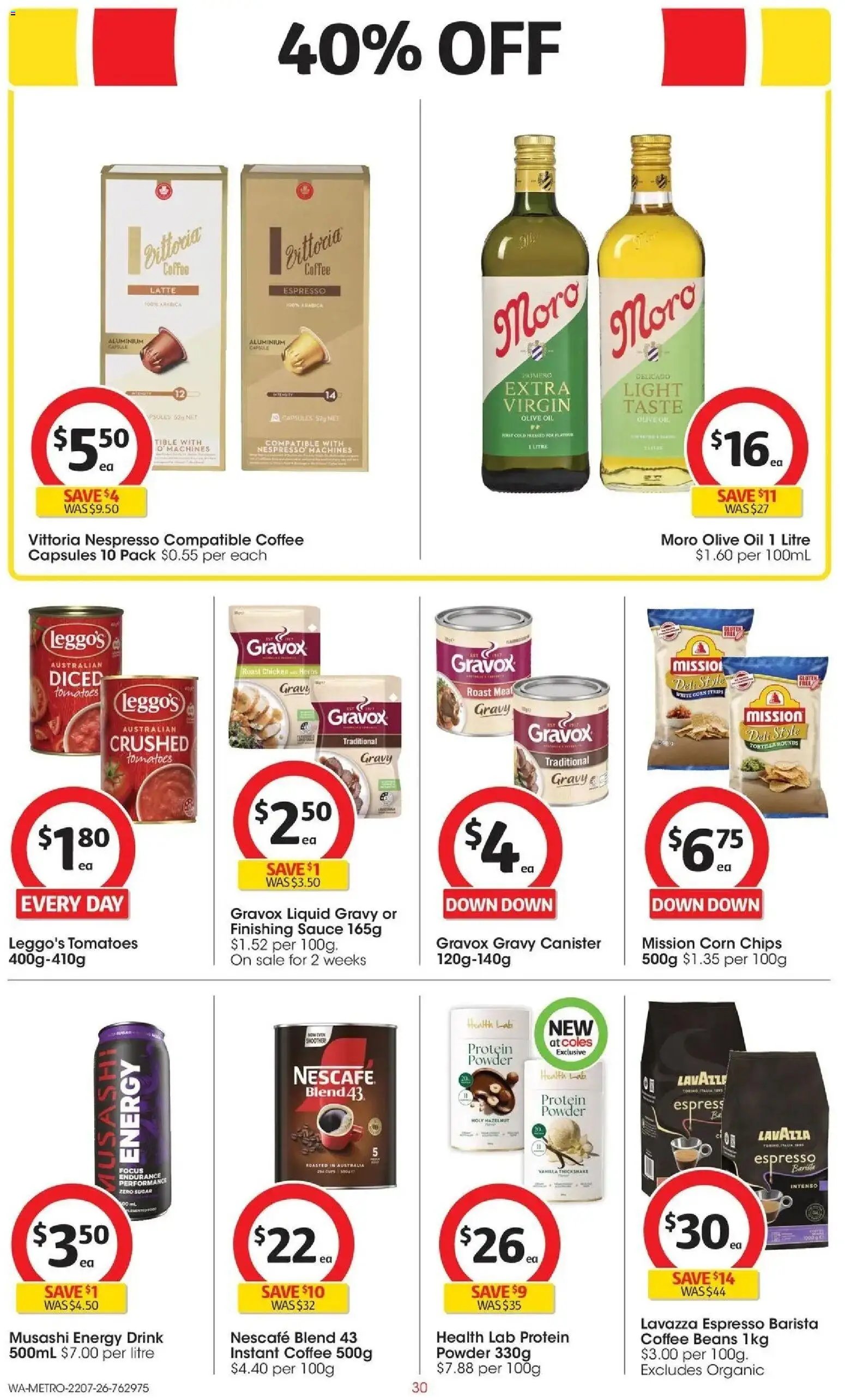 Coles catalogue from 22/07/2026 Coles catalogue WA