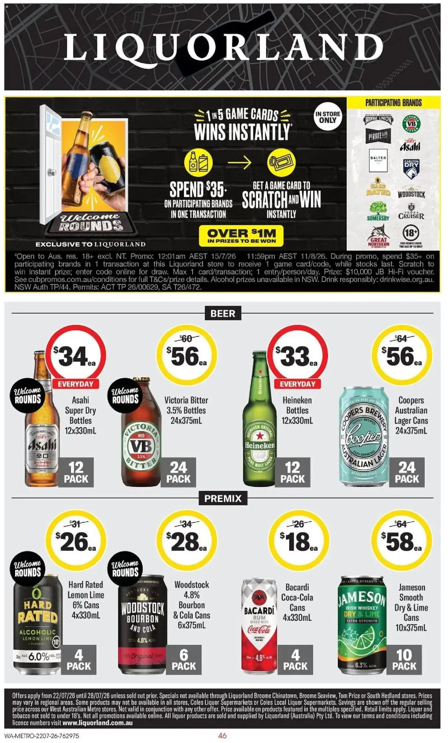 Coles catalogue from 22/07/2026 Coles catalogue WA