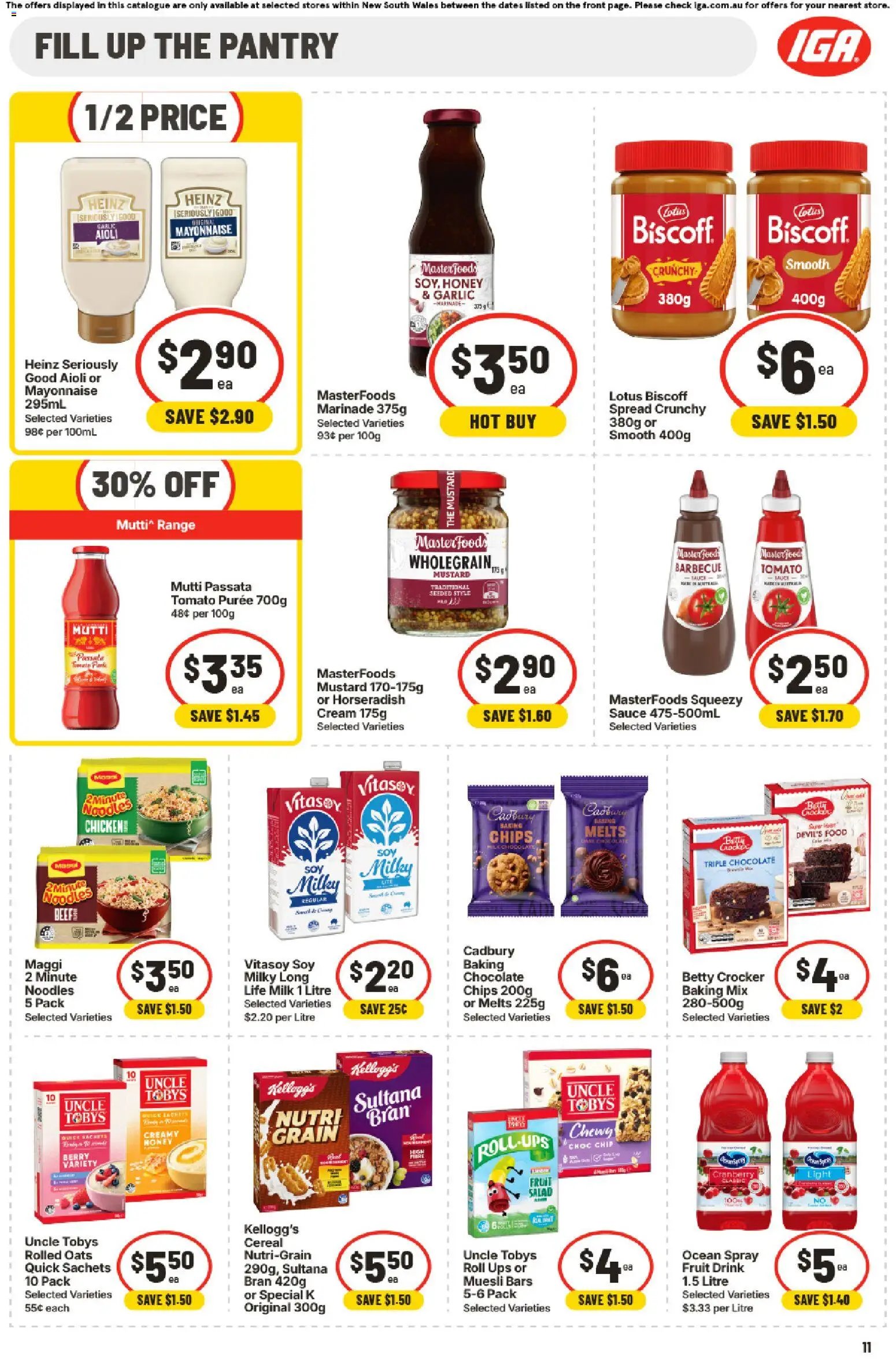 IGA catalogue from 02/09/2026 IGA catalogue