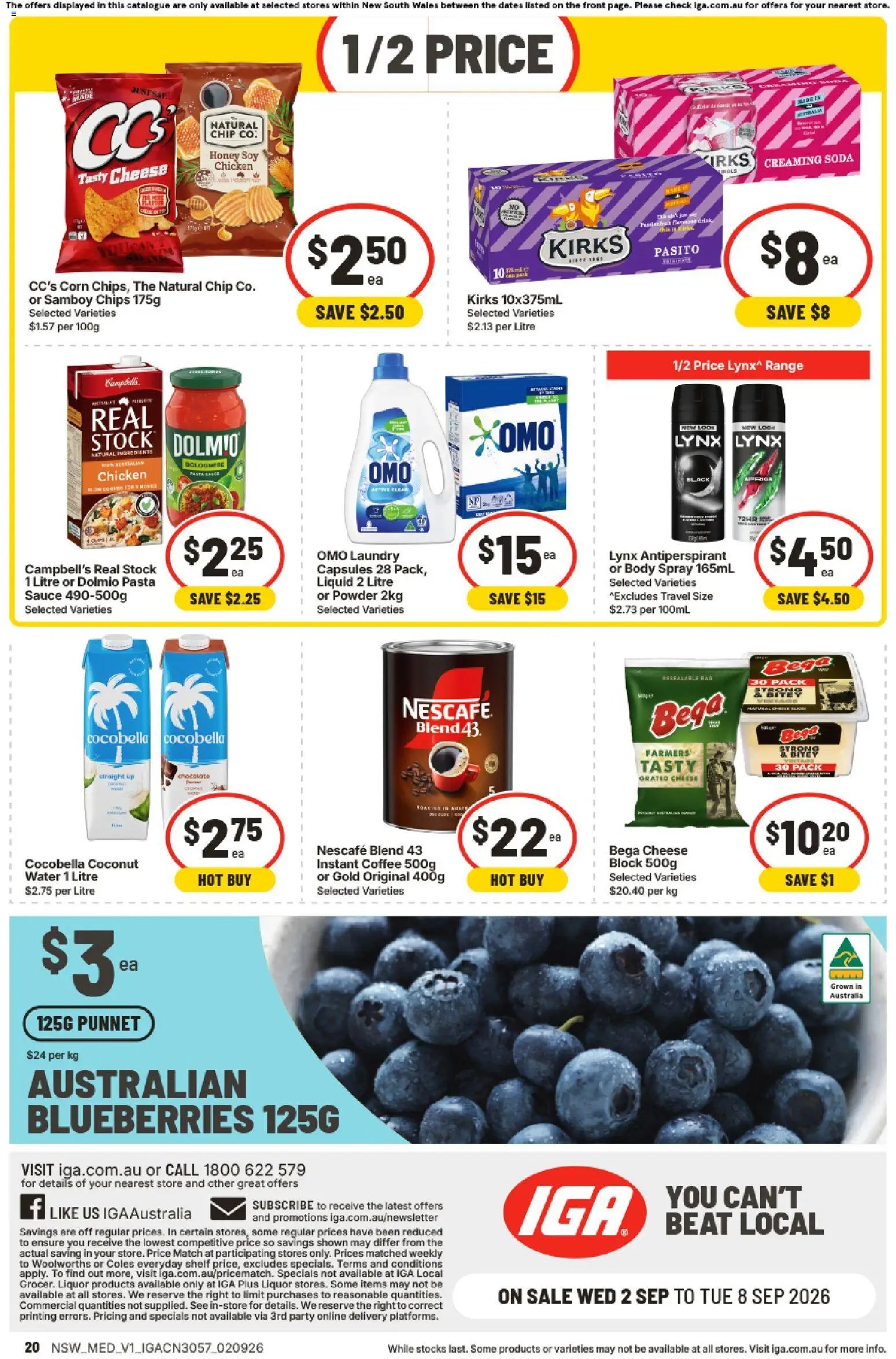 IGA catalogue from 02/09/2026 IGA catalogue
