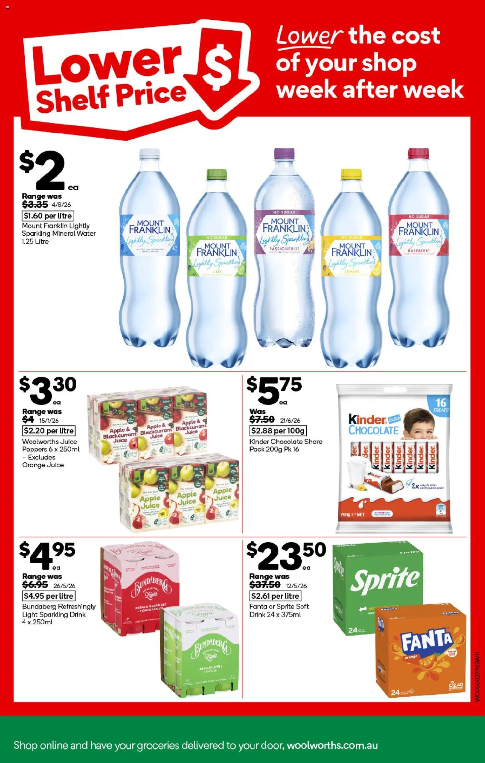 Woolworths catalogue from 05/08/2026 Woolworths catalogue