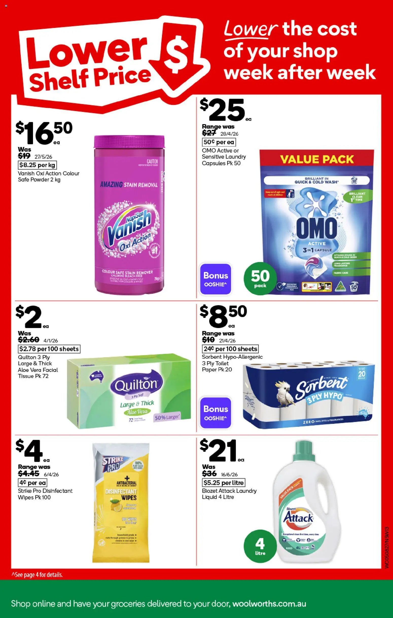 Woolworths catalogue from 05/08/2026 Woolworths catalogue