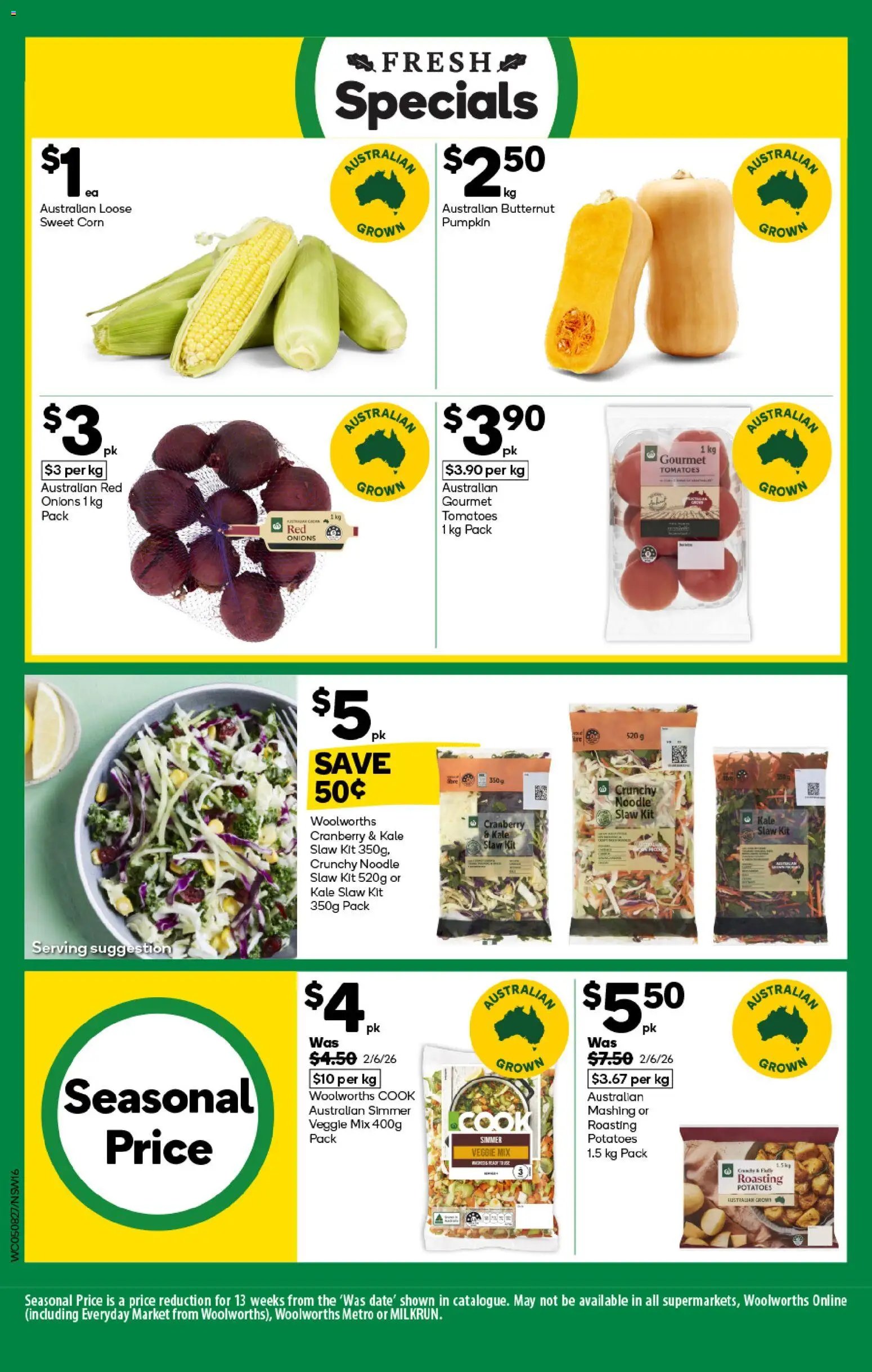Woolworths catalogue from 05/08/2026 Woolworths catalogue