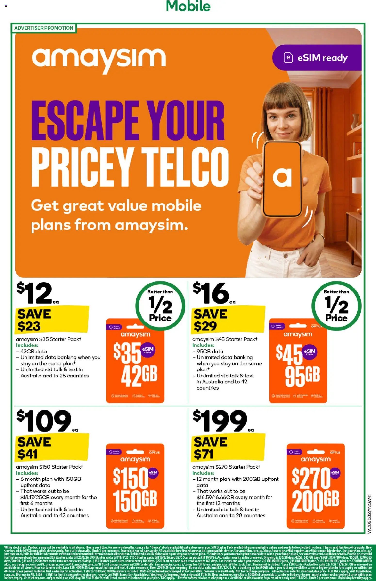 Woolworths catalogue from 05/08/2026 Woolworths catalogue