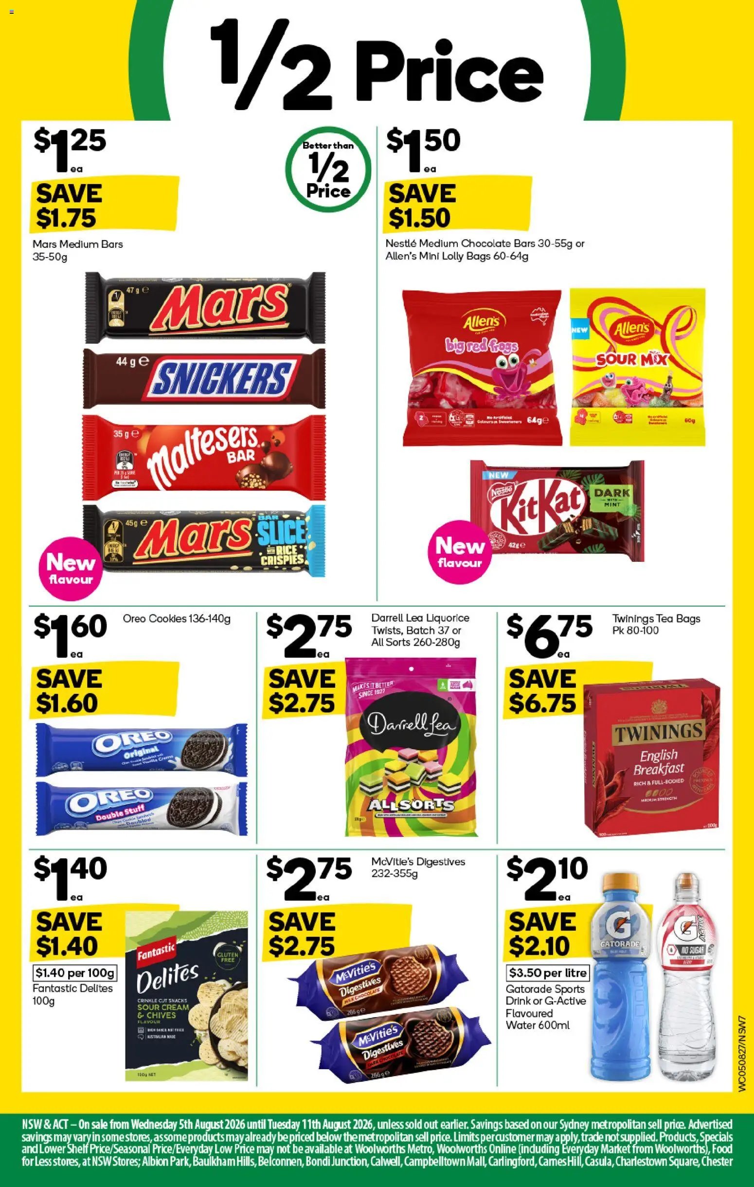 Woolworths catalogue from 05/08/2026 Woolworths catalogue