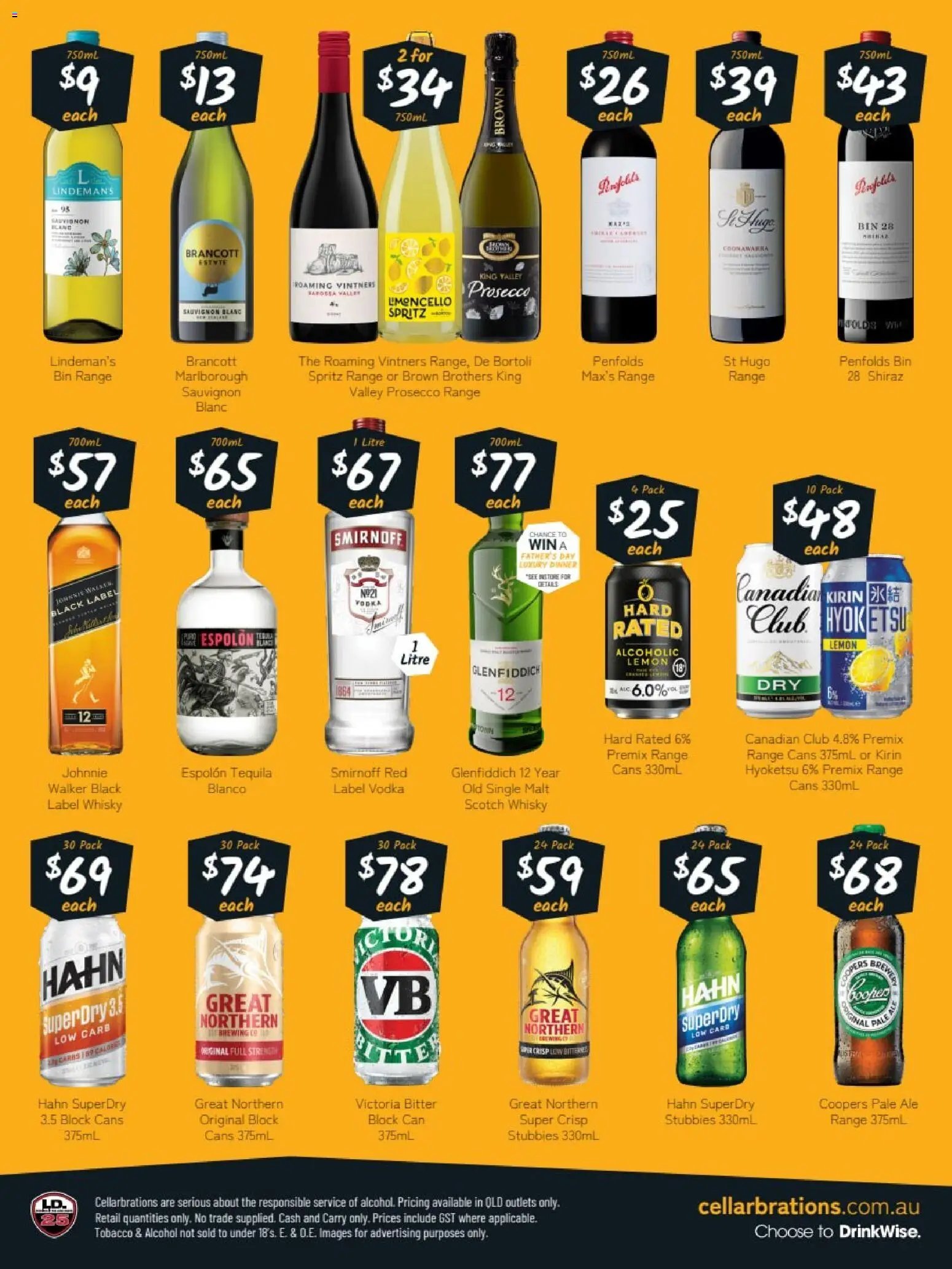 Cellarbrations catalogue from 24/08/2026 Cellarbrations catalogue CLONCURRY