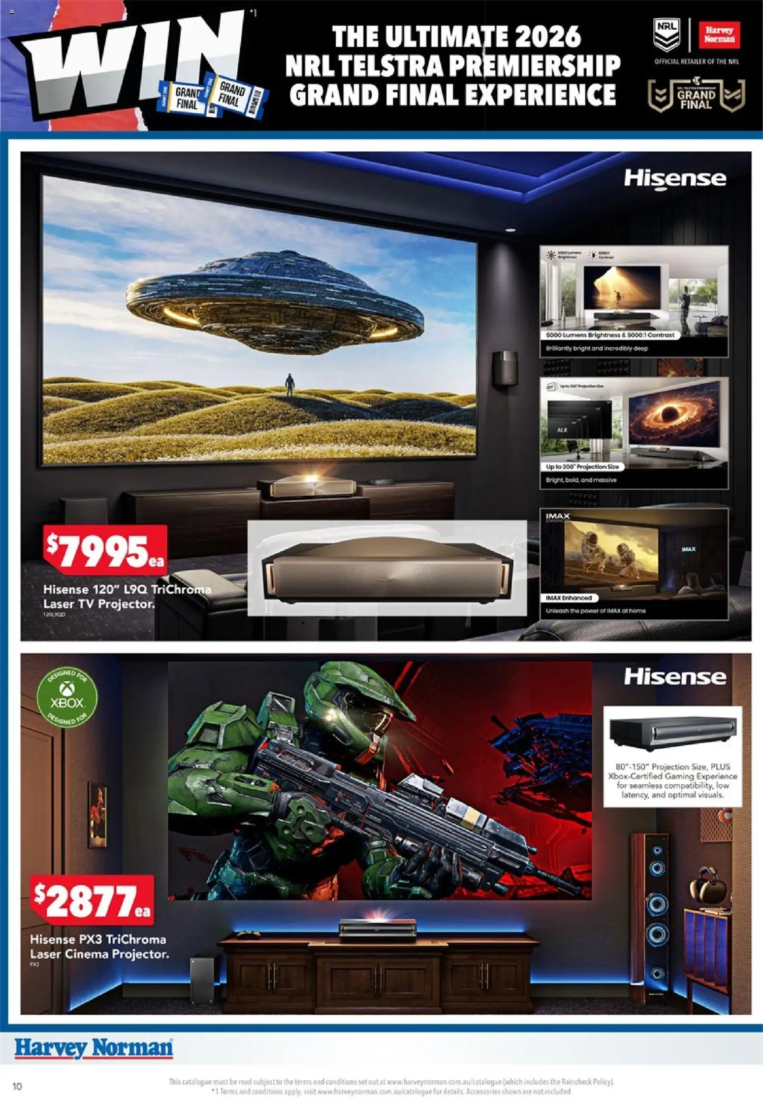 Harvey Norman catalogue from 10/09/2026 Harvey Norman Footy Finals
