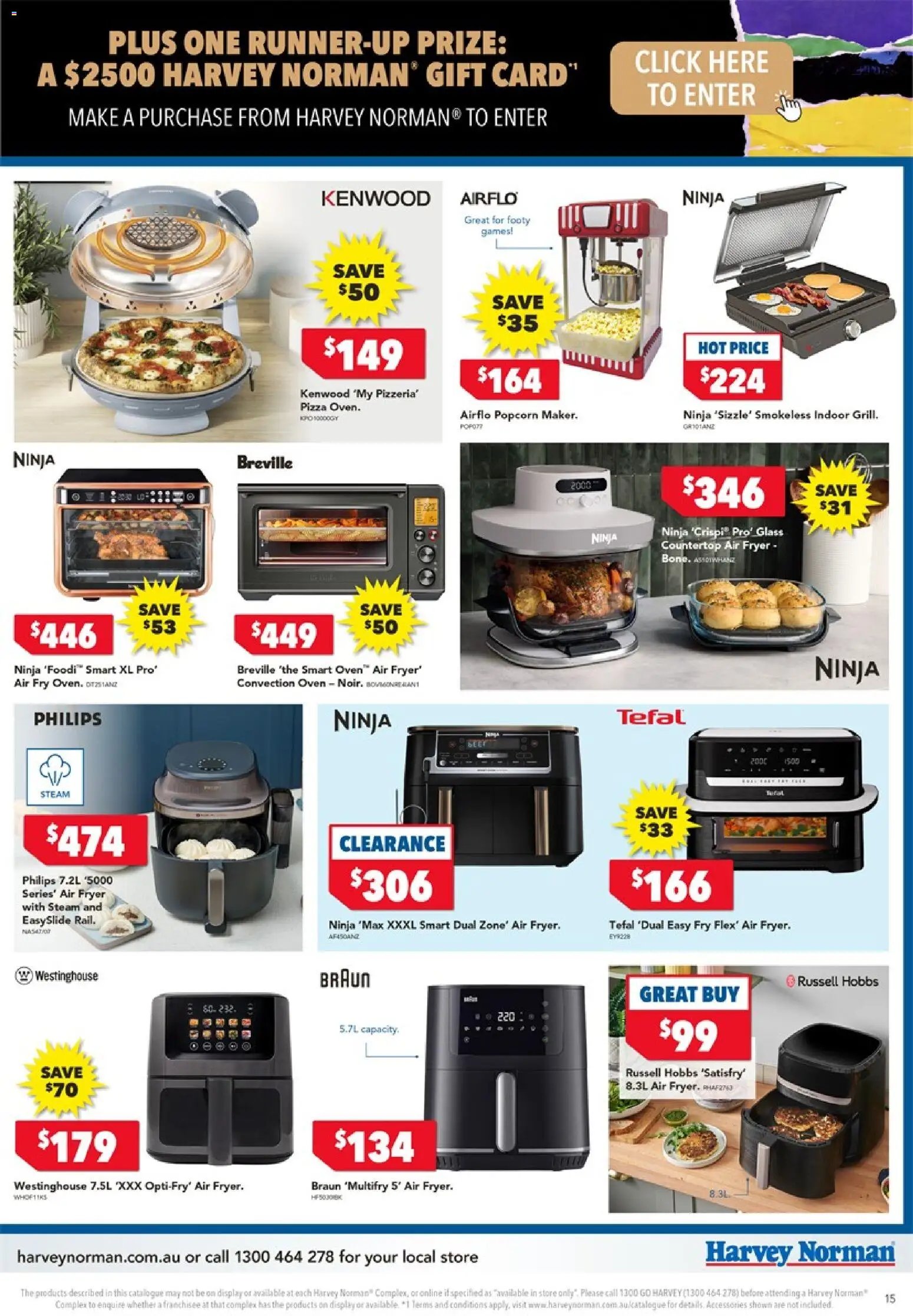 Harvey Norman catalogue from 10/09/2026 Harvey Norman Footy Finals