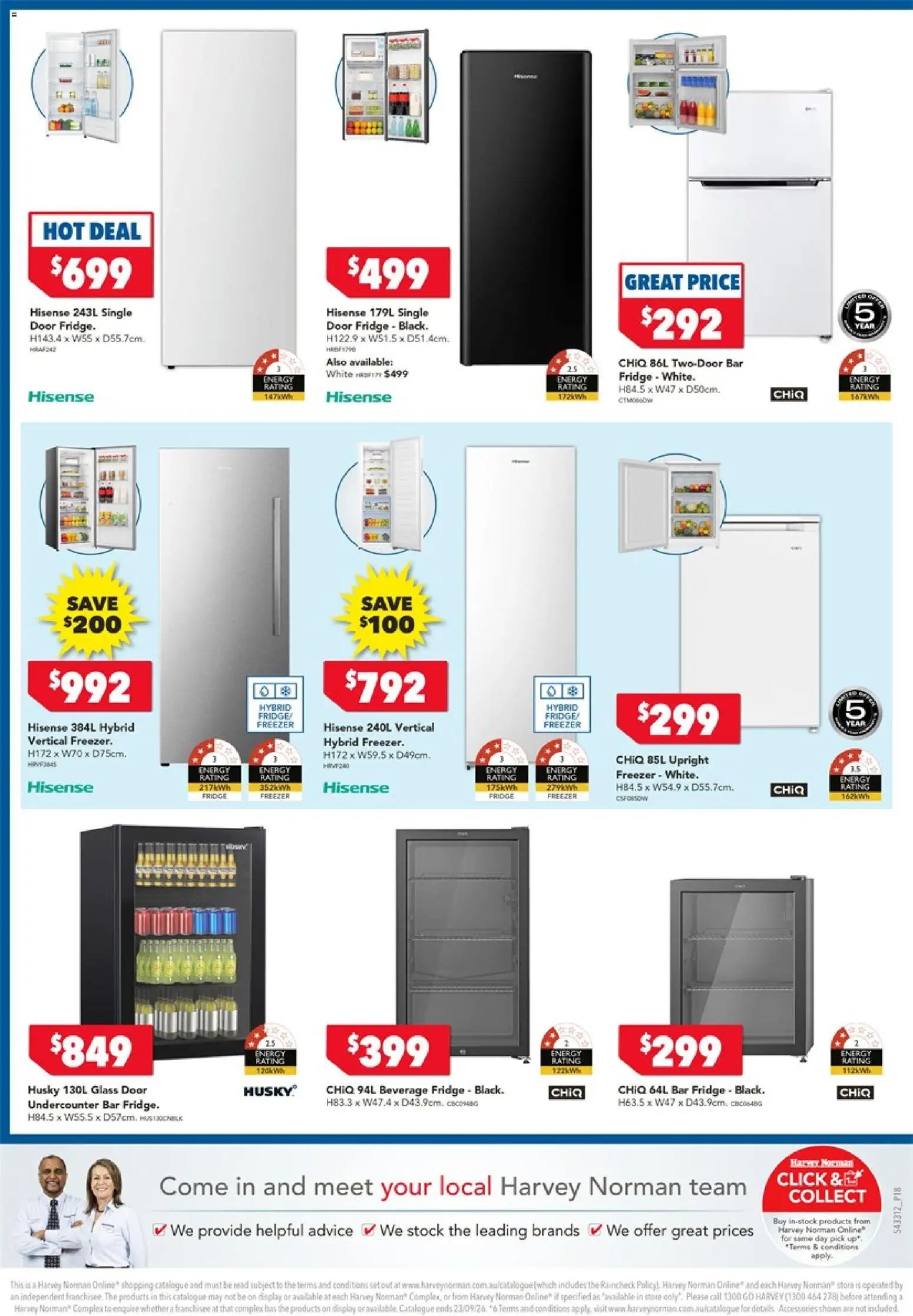 Harvey Norman catalogue from 10/09/2026 Harvey Norman Footy Finals