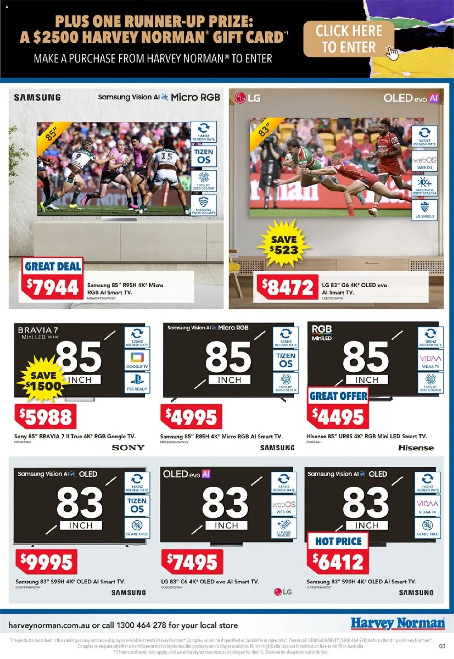 Harvey Norman catalogue from 10/09/2026 Harvey Norman Footy Finals