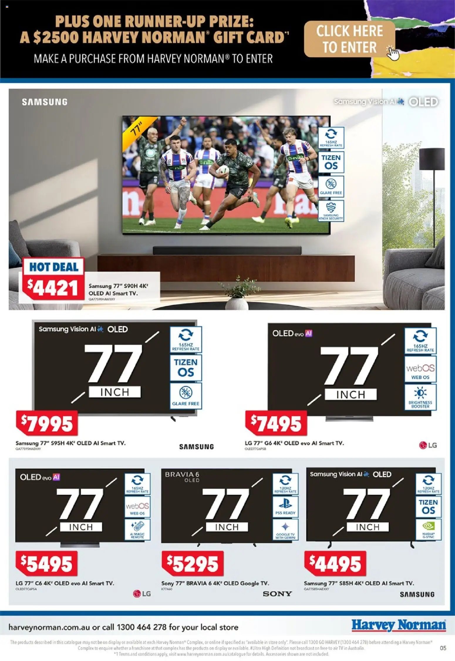 Harvey Norman catalogue from 10/09/2026 Harvey Norman Footy Finals