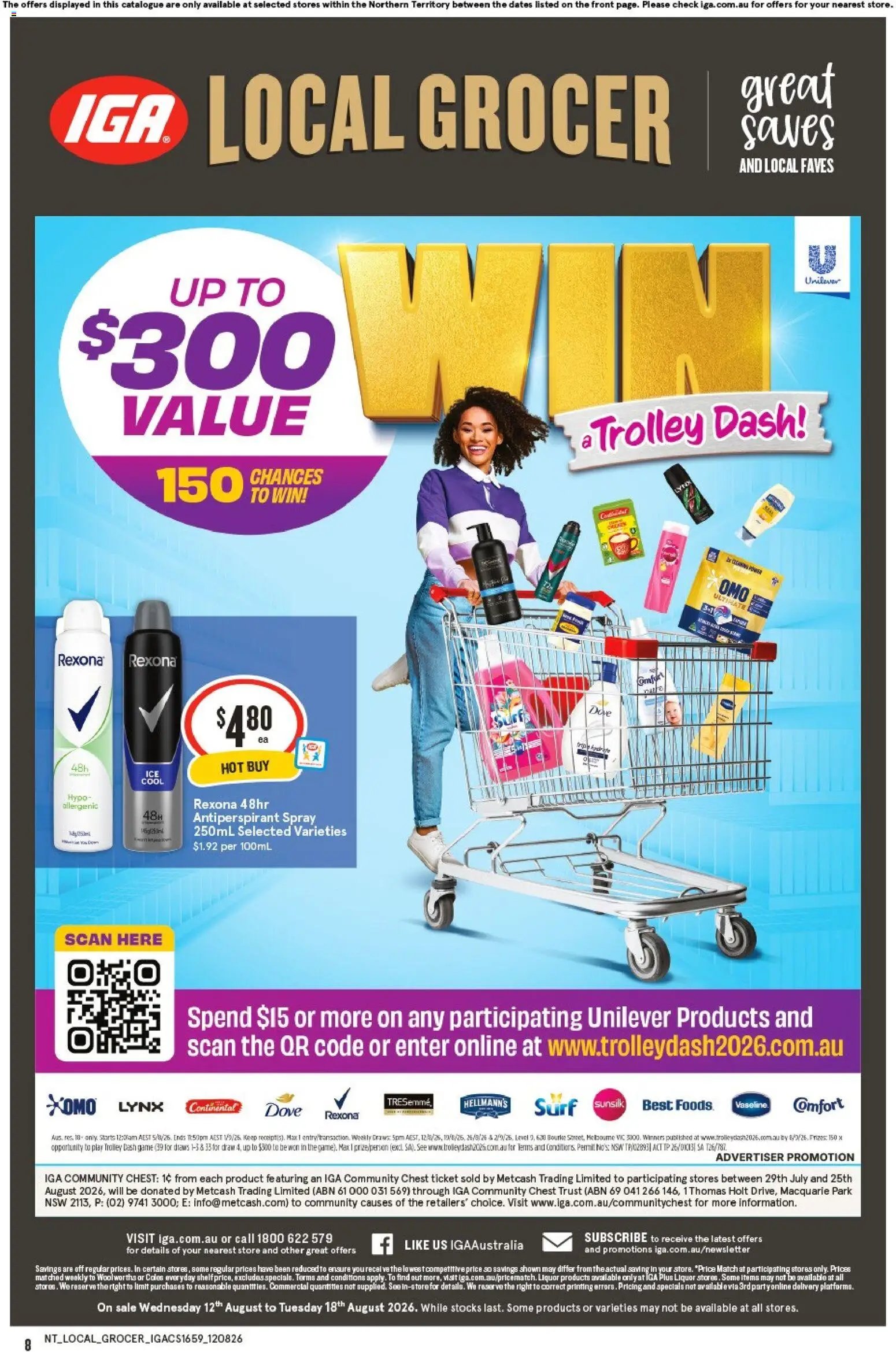 IGA catalogue from 12/08/2026 IGA Local Grocer NT