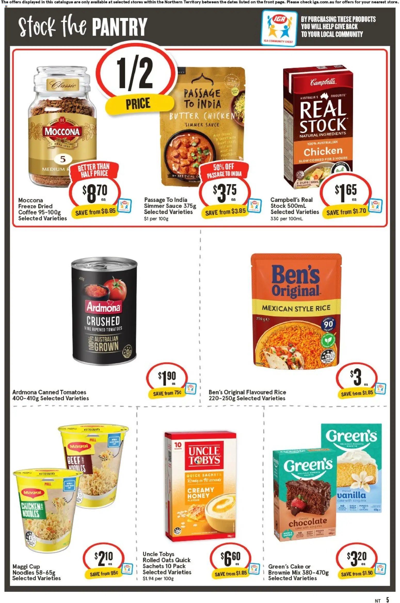 IGA catalogue from 12/08/2026 IGA Local Grocer NT