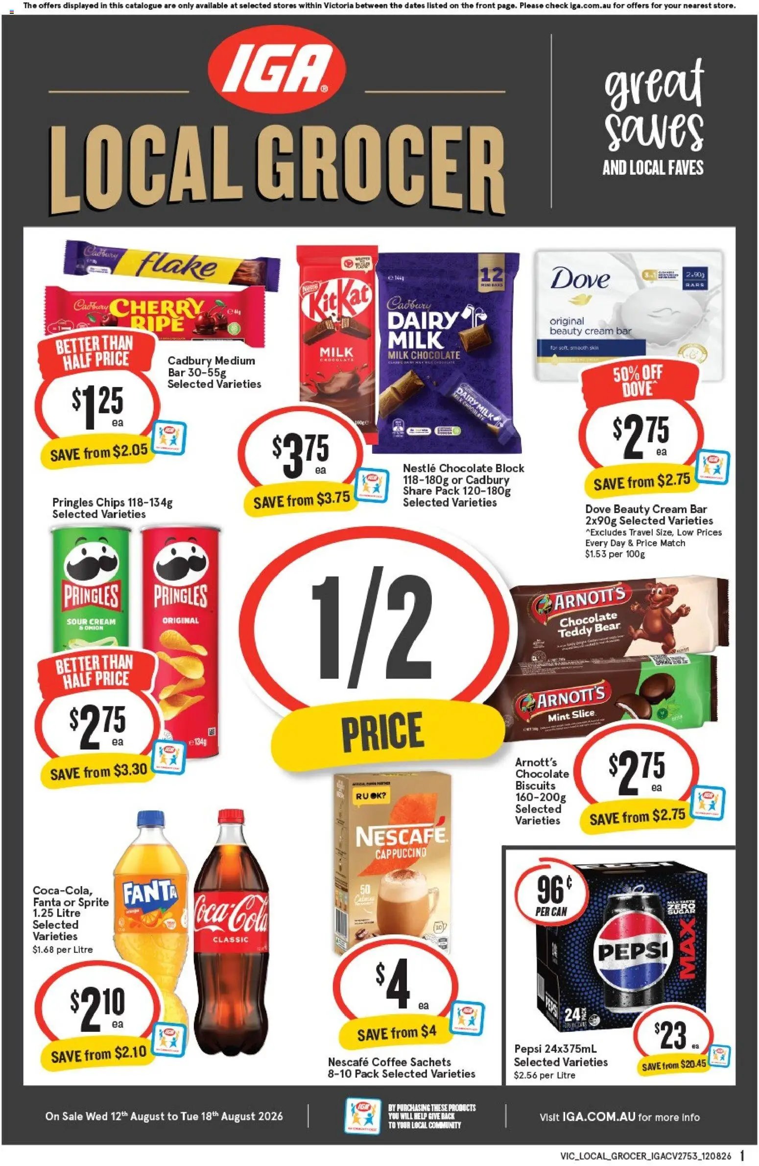 IGA catalogue from 12/08/2026 IGA Local Grocer VIC