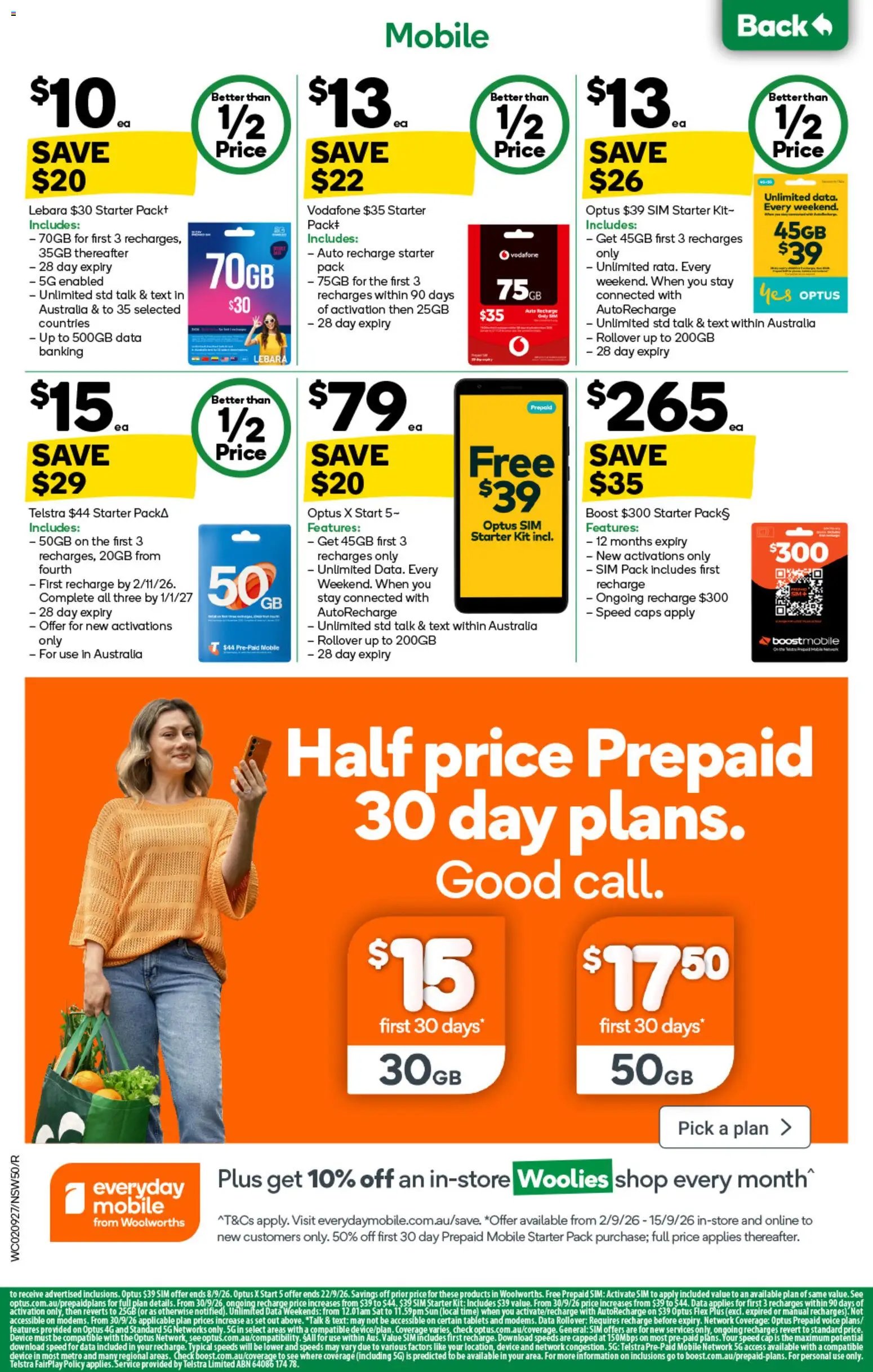 Woolworths catalogue from 02/09/2026 Woolworths catalogue