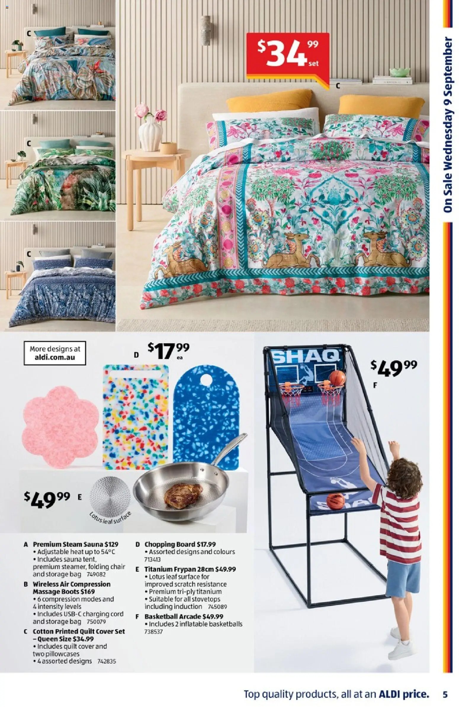 Aldi catalogue from 09/09/2026 Aldi catalogue